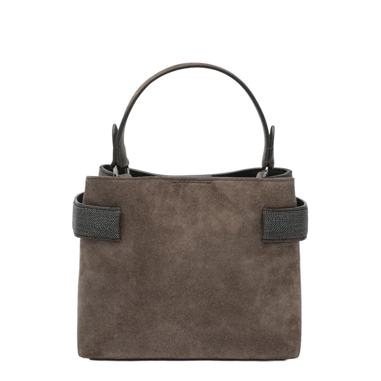 Top-Handle Essence Small Bag With Precious Bands