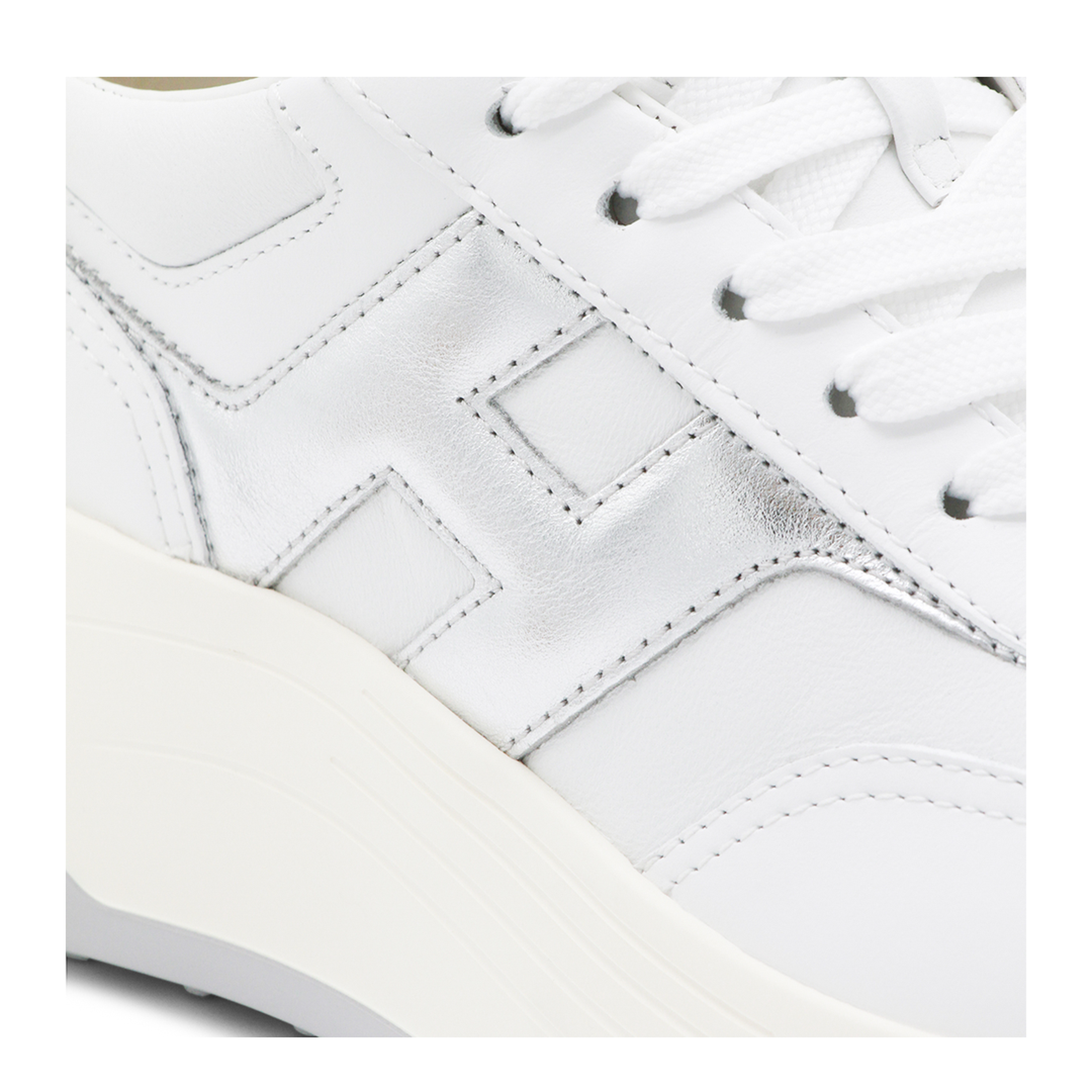 Hi-Fi Leather Sneakers