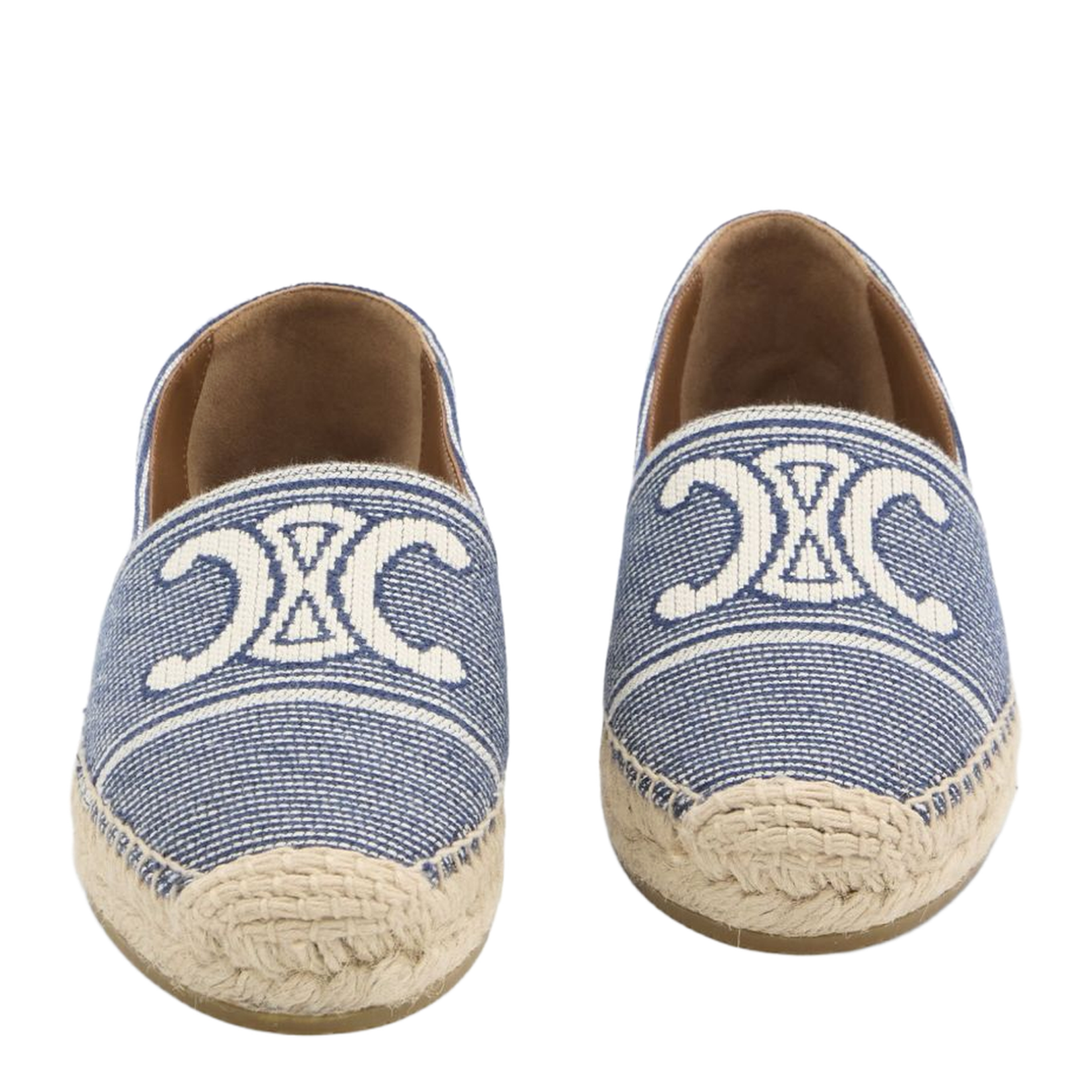 Striped Textile Espadrilles