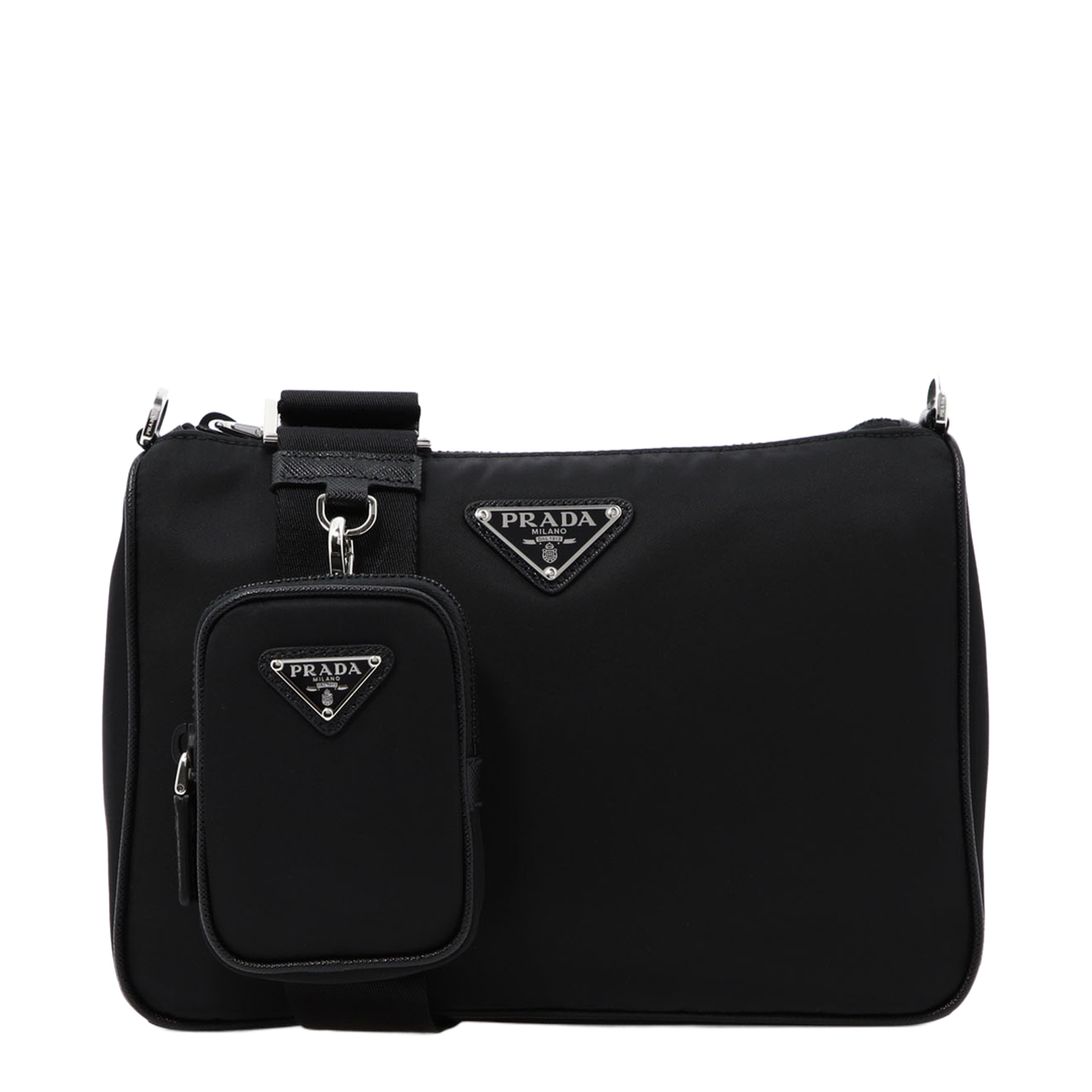Prada Re-Nylon And Saffiano Crossbody Bag
