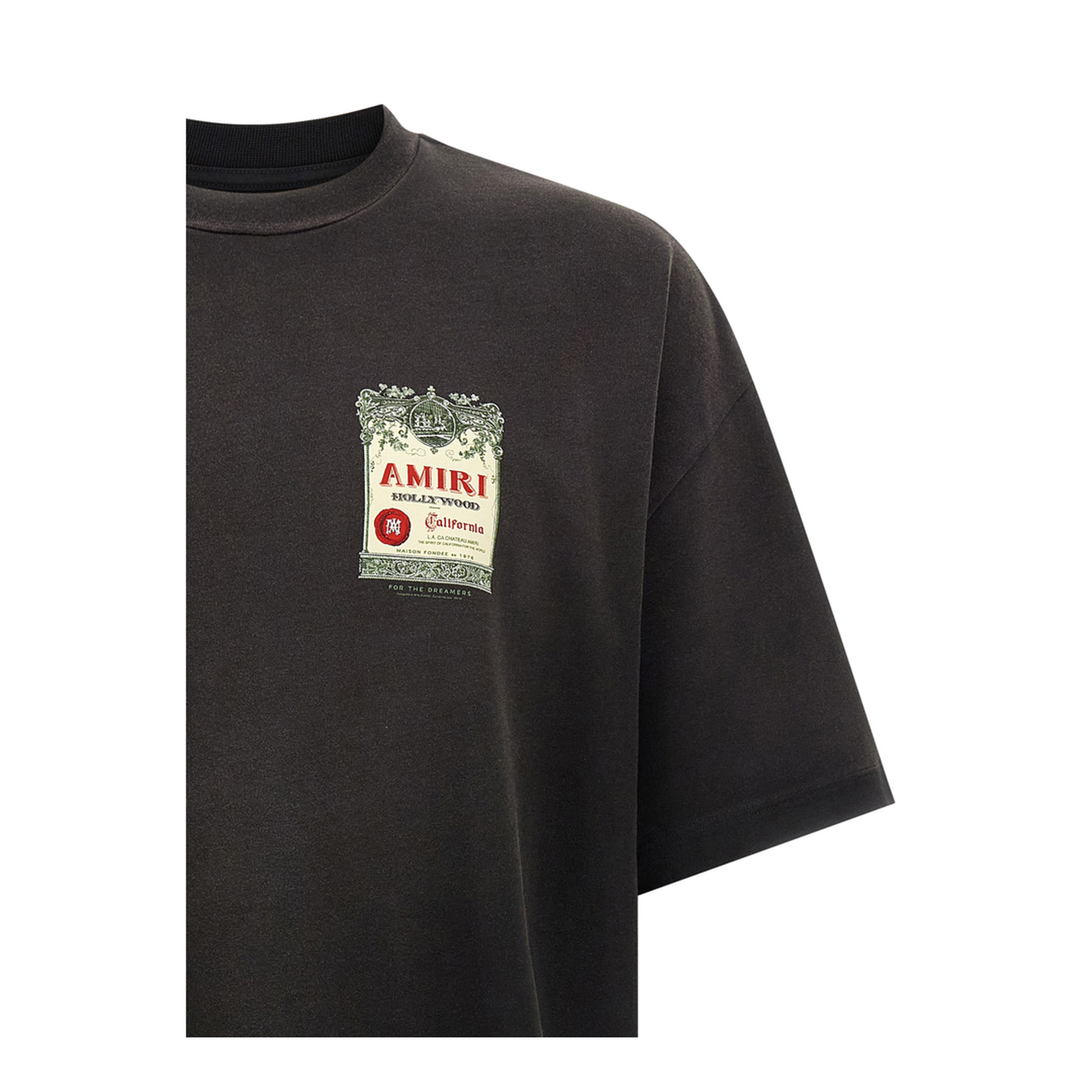 Chateau Stamp T-Shirt Black