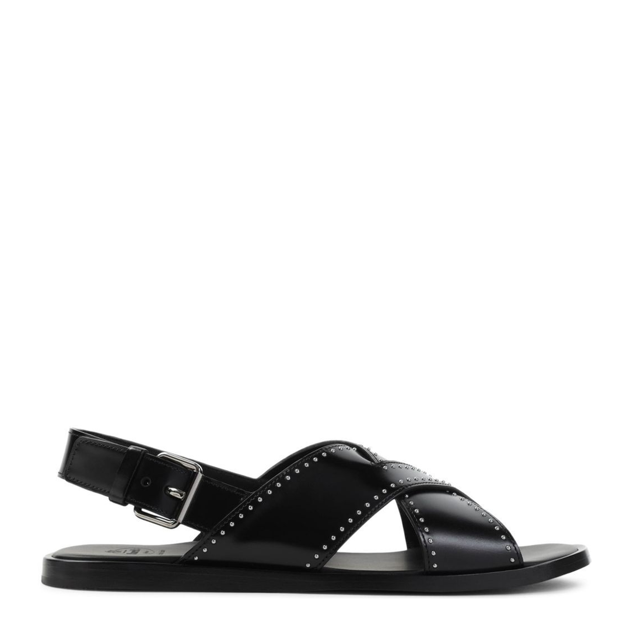 MAYFEYR - CHURCH`S - Stud Embellished Crossover Flat Sandals - DX01189EMF0AAB