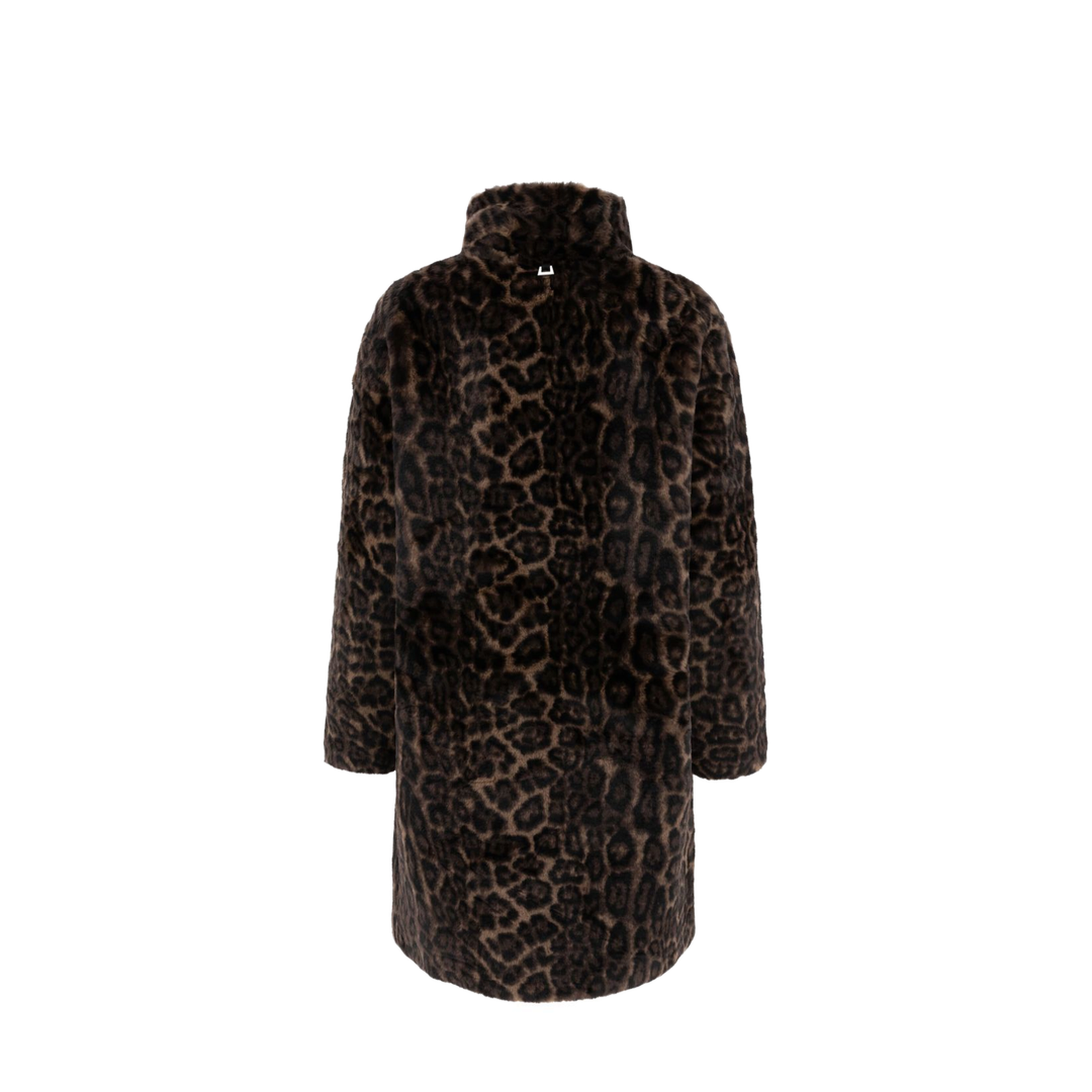 Blair Leopard Mid Length Coat