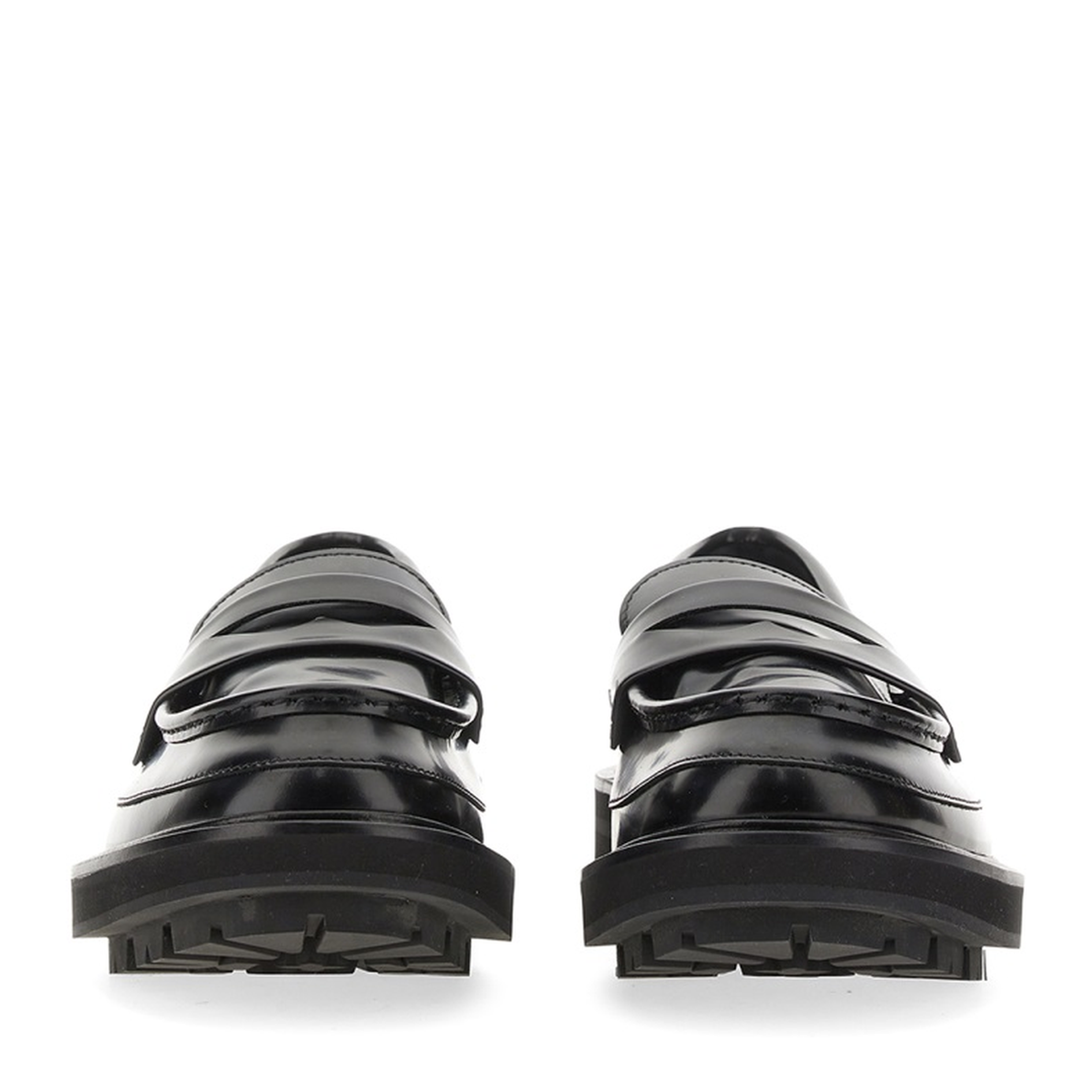 Shiny Leather Loafer