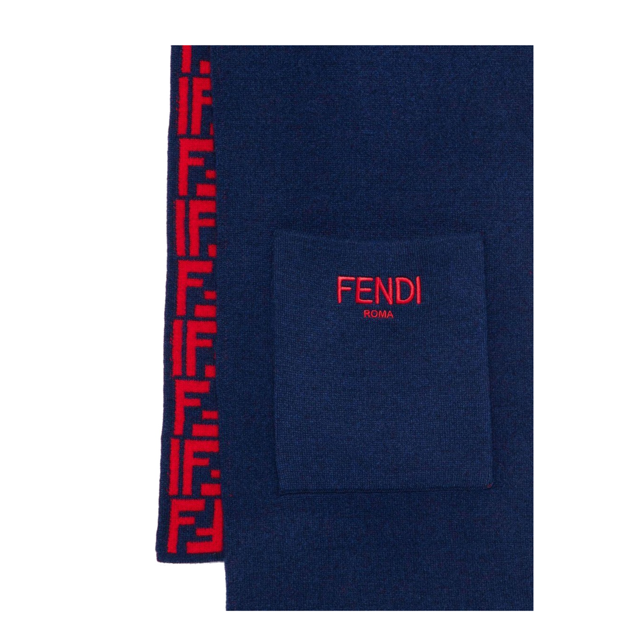 Reversible "FF" Logo Scarf
