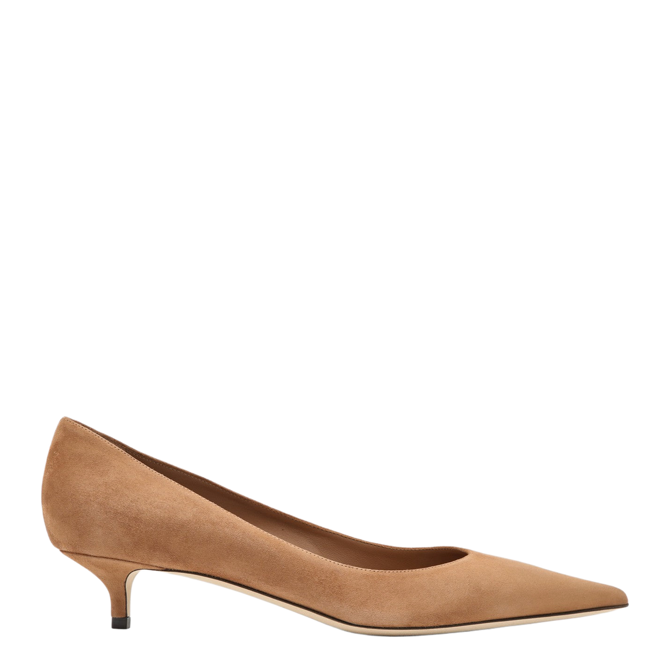 Decollete Amelia in Suede Color Toffee