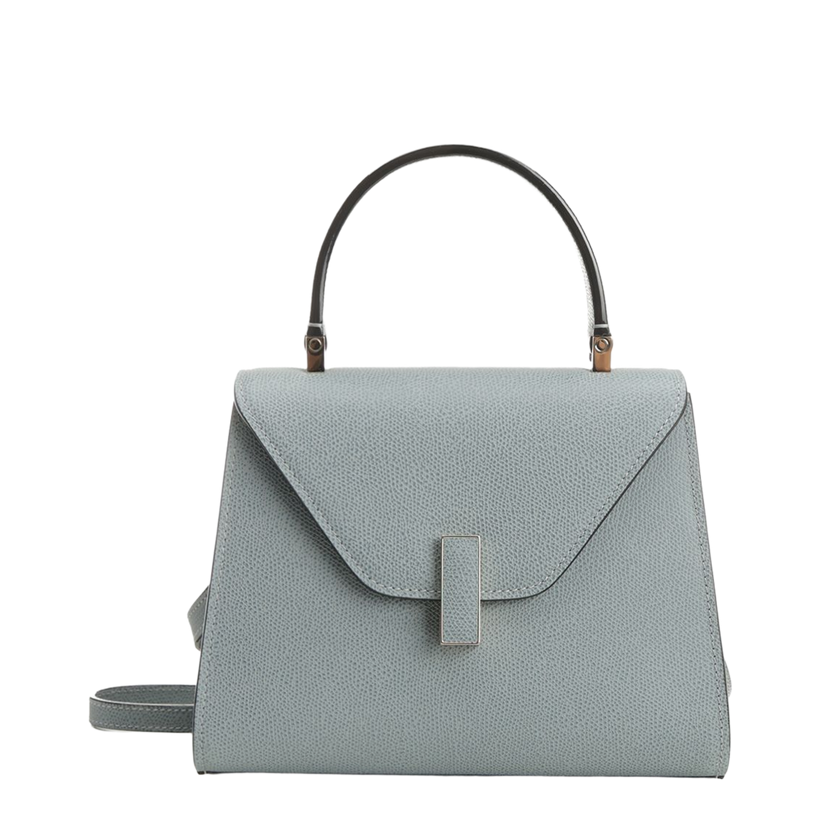 Iside Top Handle Mini Bag in Cerulean Blue