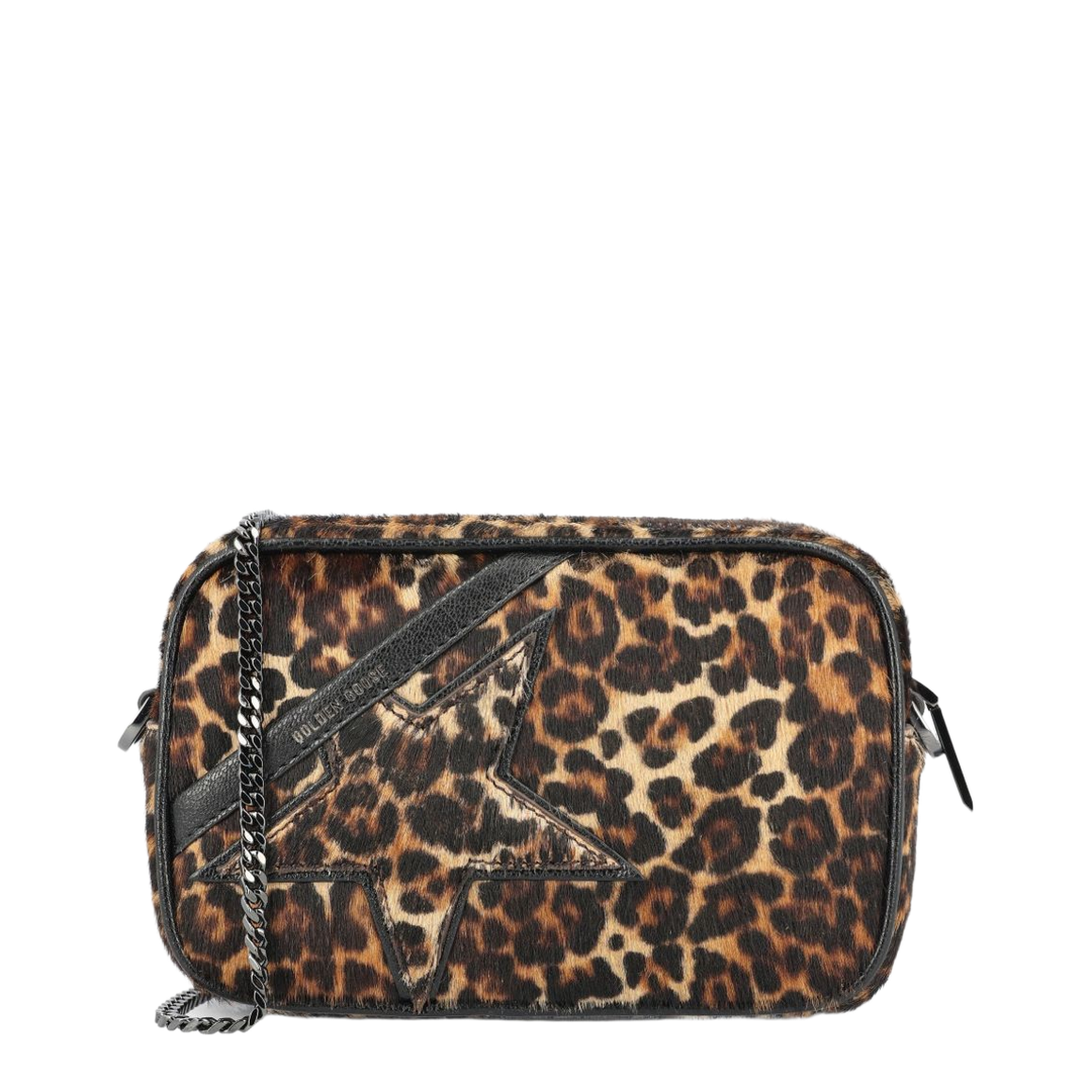 Mini Star Bag Mini Pony Skin Crossbody Bag - Beige, Brown and Black