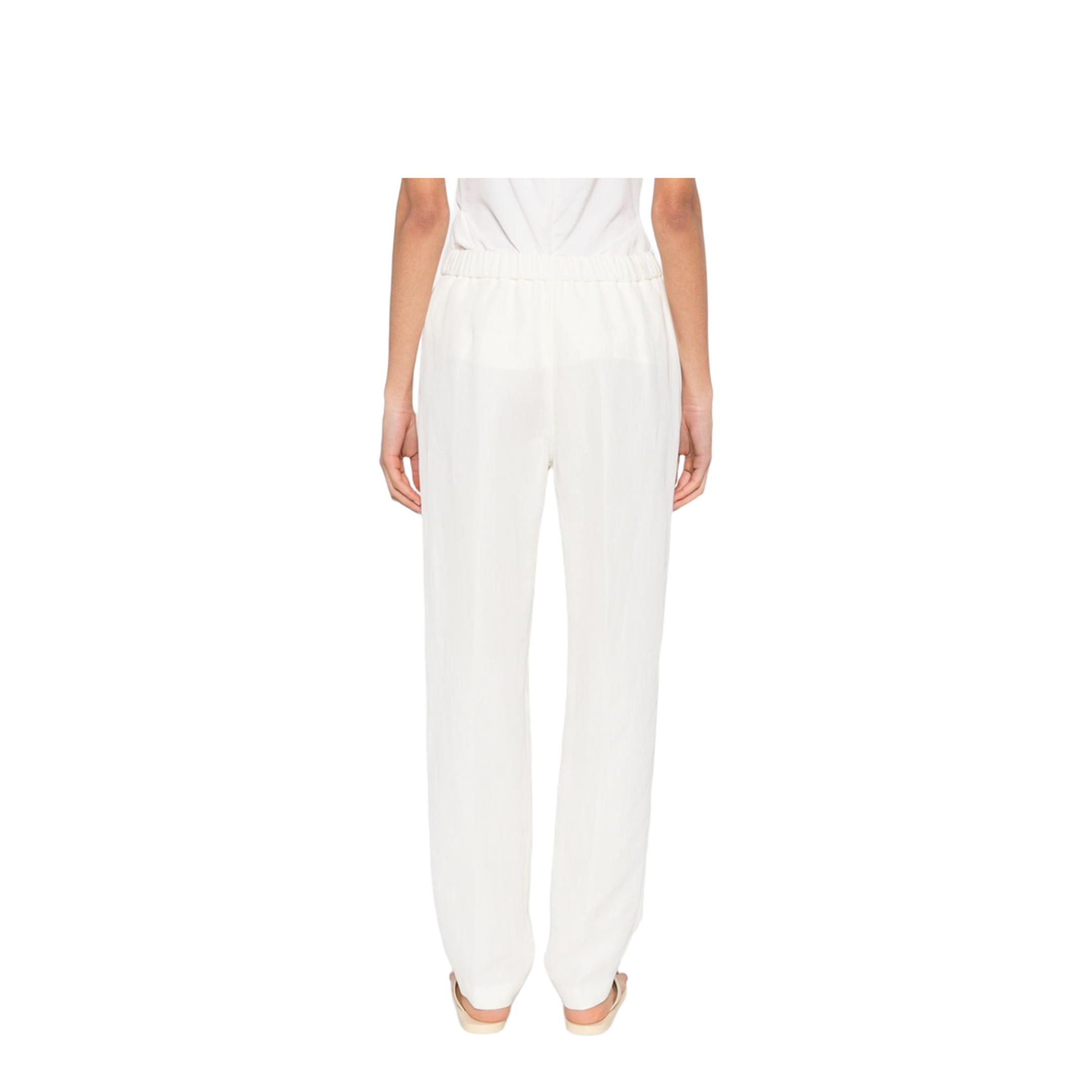 MAYFEYR - Fabiana Filippi - Trousers White - PAD276F366M1500145