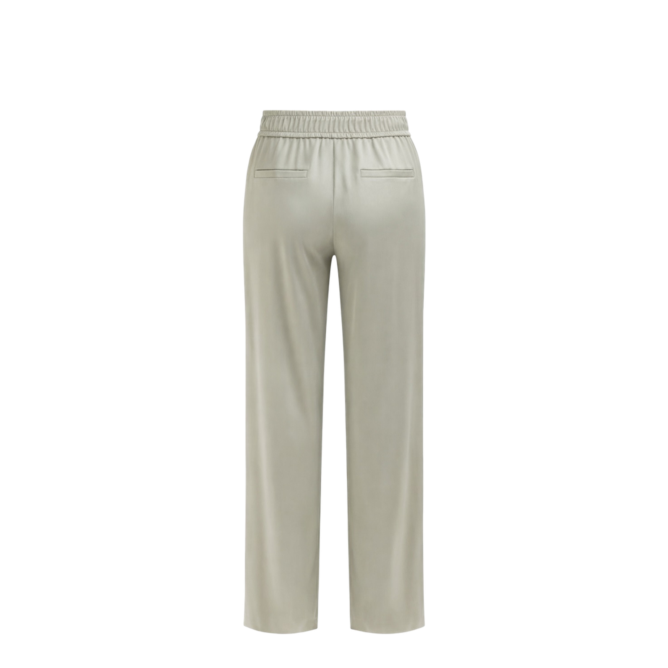 Elastic-Waistband Palazzo Pants
