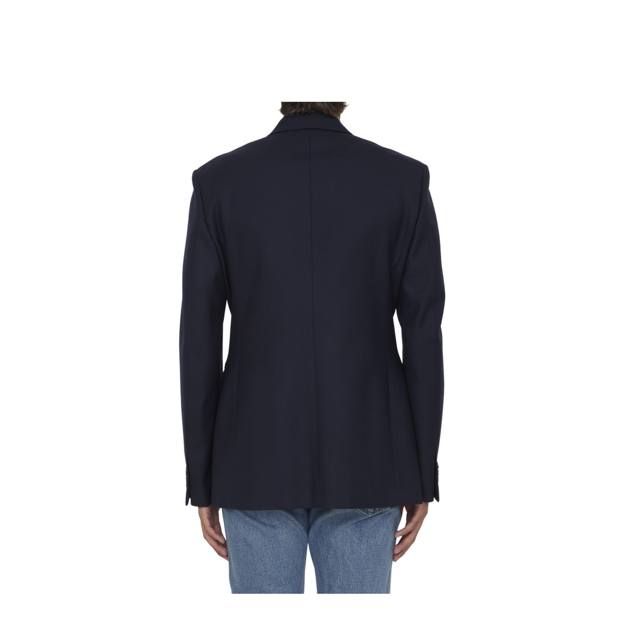 Wool Double-Breasted Jacket