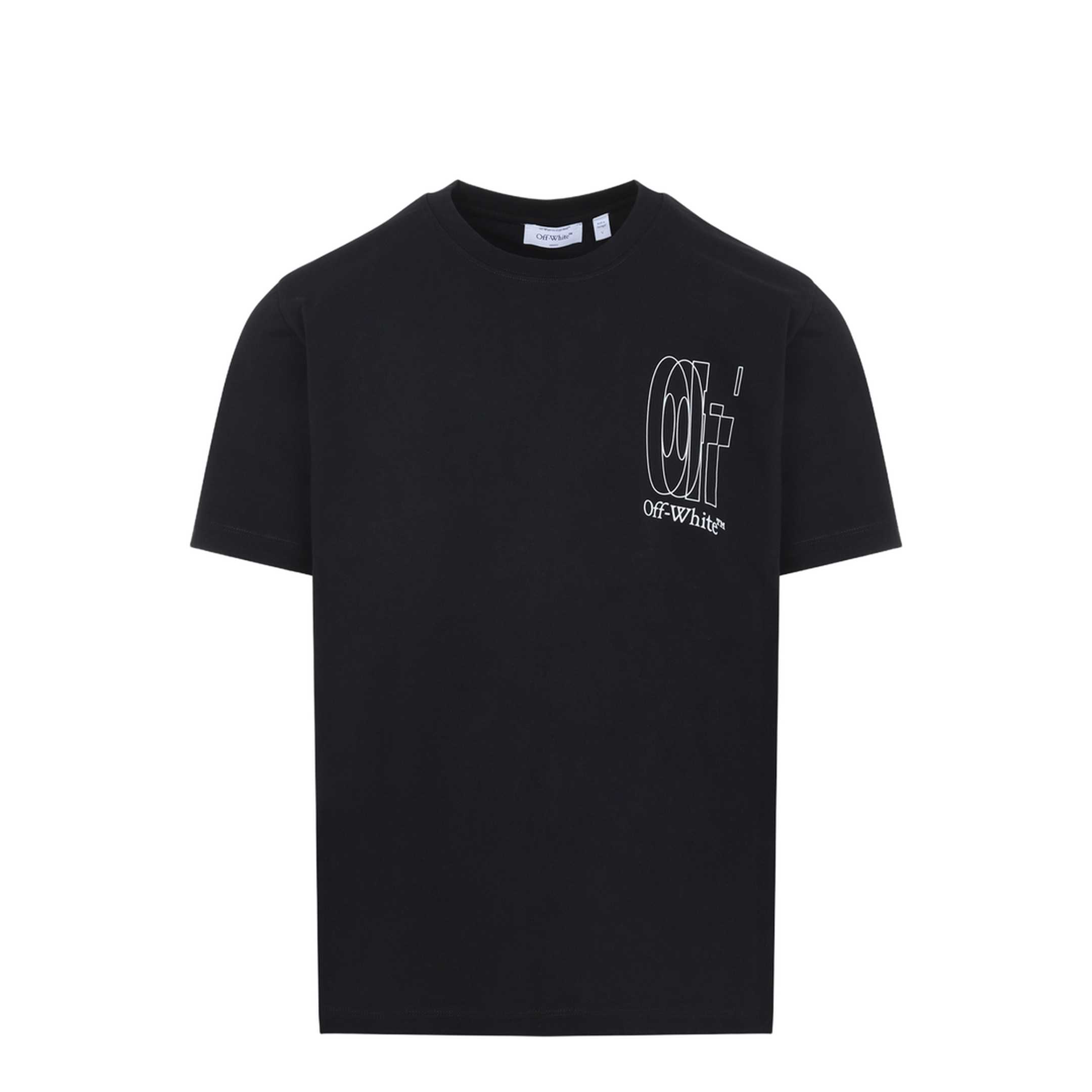MAYFEYR - Off-White - Big Double Arrow T-Shirt - OMAA027S26JER0030001