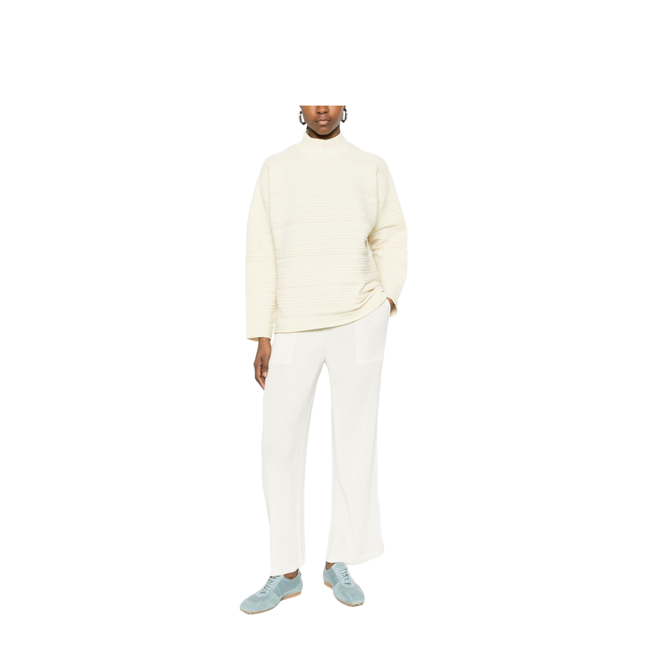 MAYFEYR - Bao Bao Issey Miyake - Trousers White - IM66FF65002