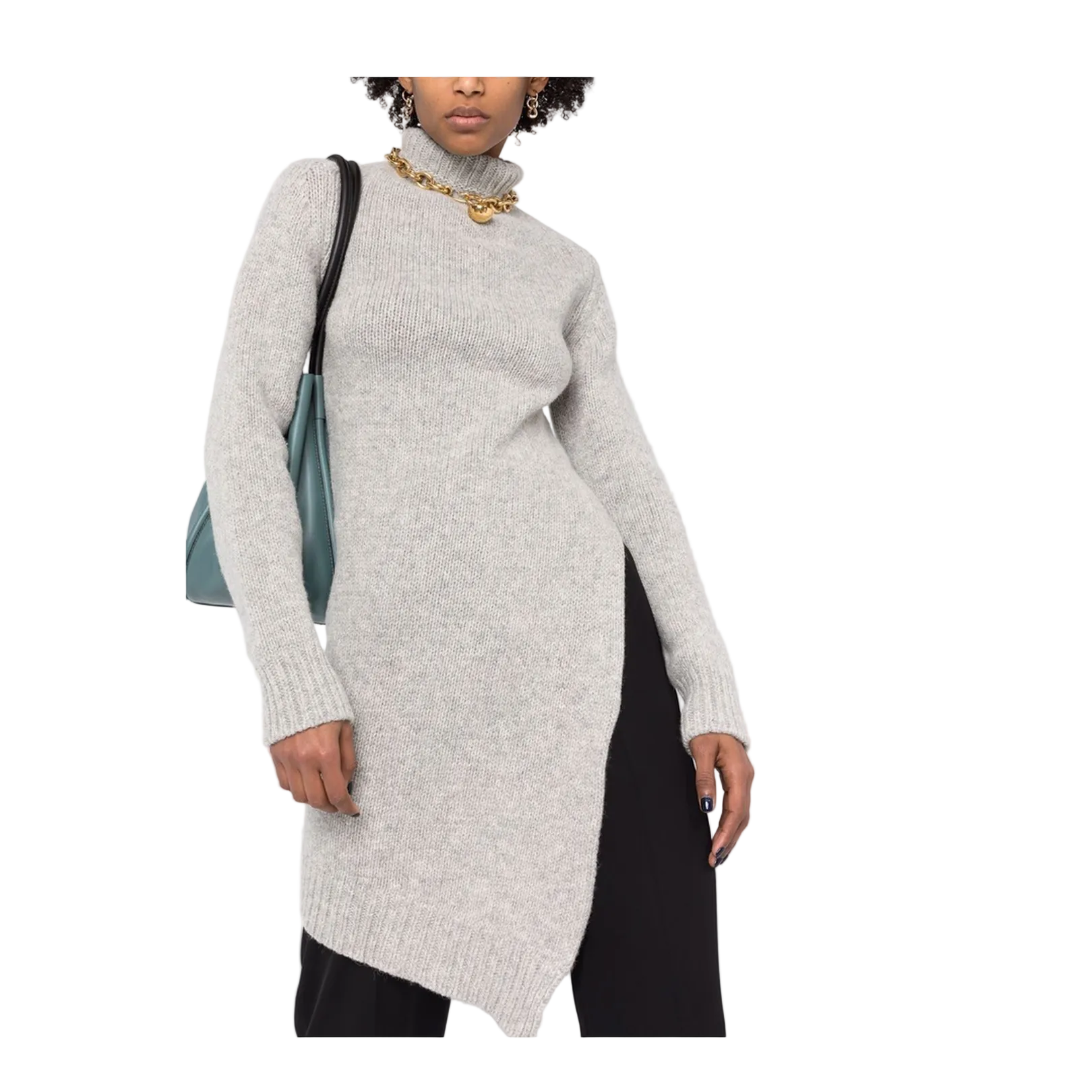 Asymmetric Wool Sweater