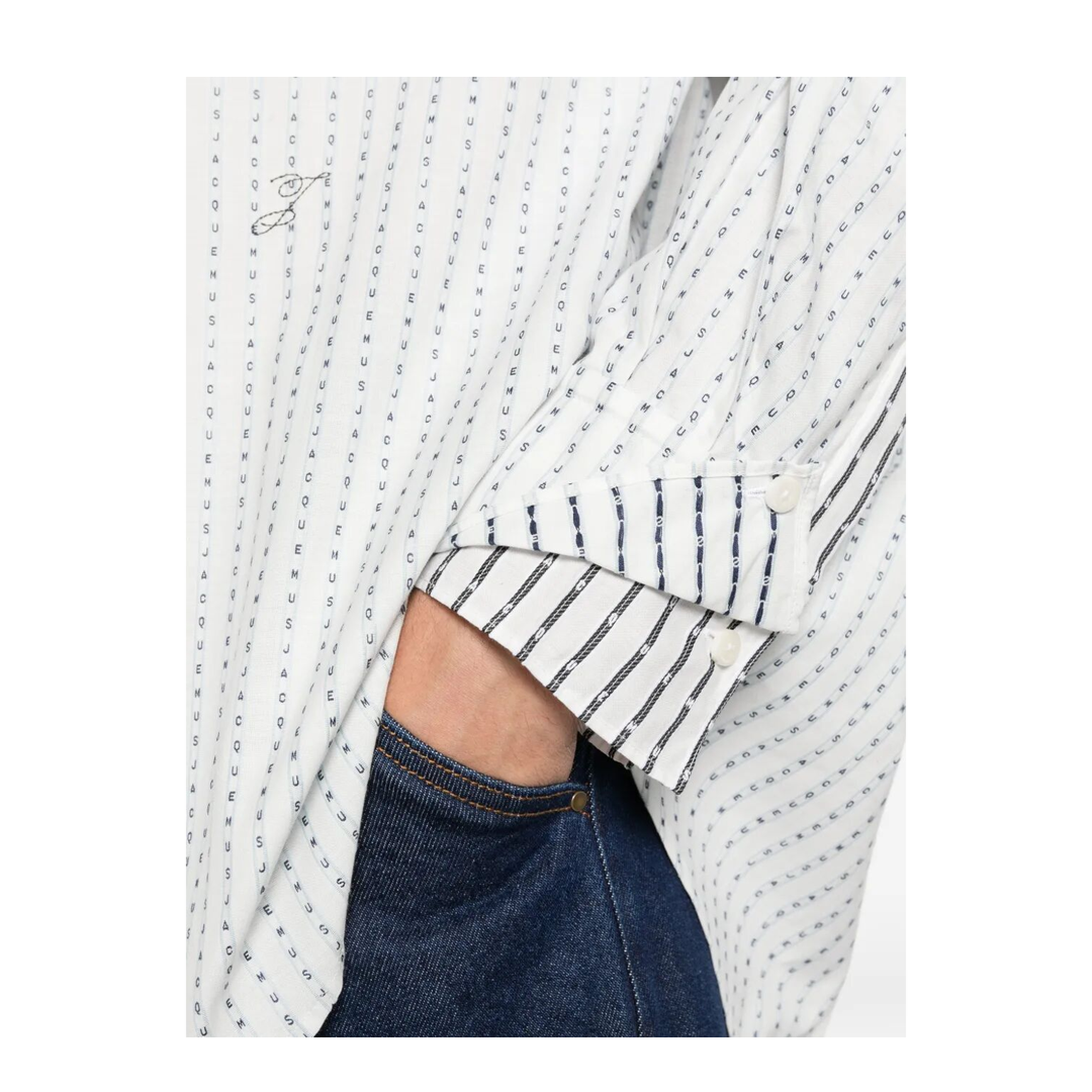 MAYFEYR - Jacquemus - Cotton Letro Shirt - SHM00572AW007791LX
