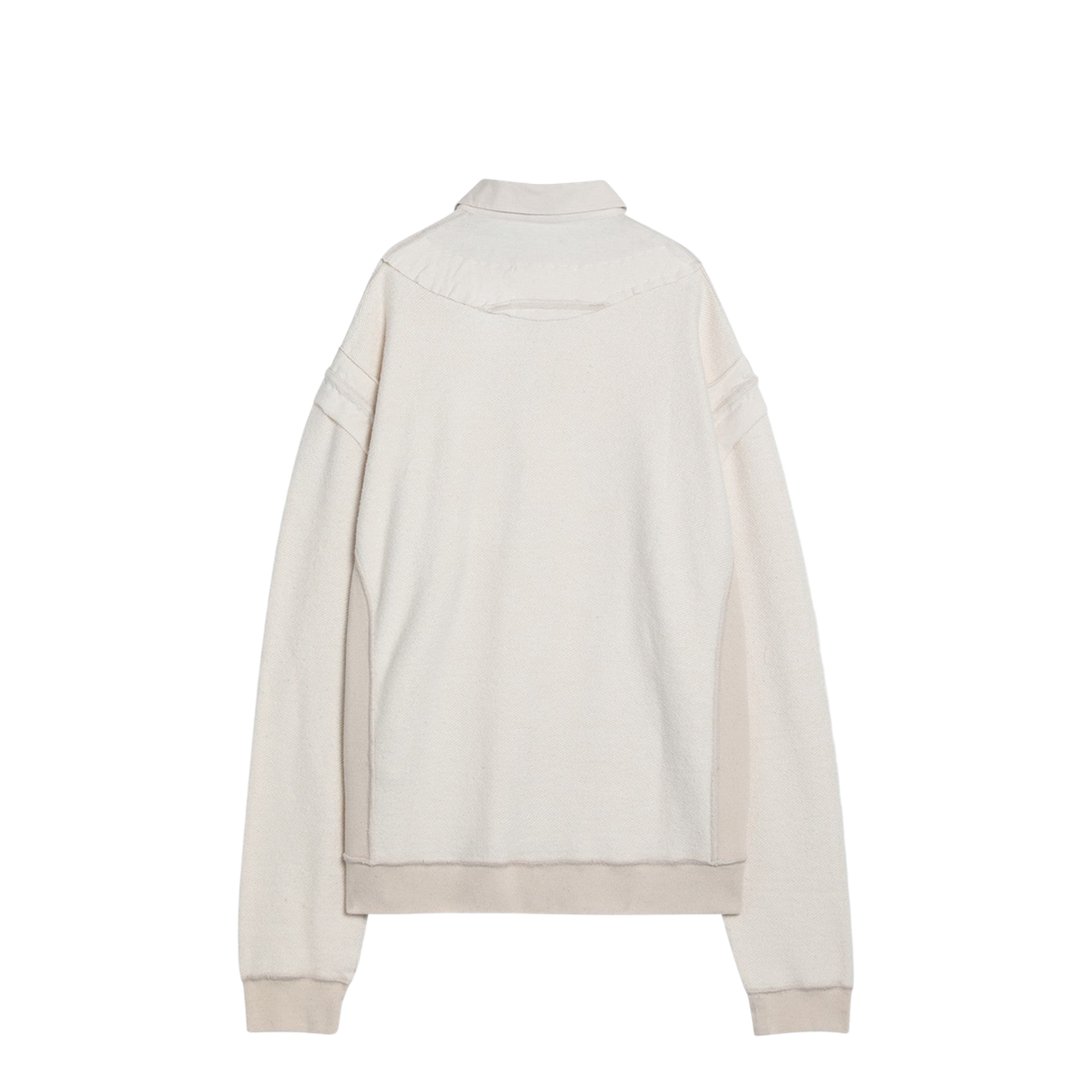 MAYFEYR - Maison Margiela - Distressed-Effect Ecru Sweatshirt - S50GU0227M25022102