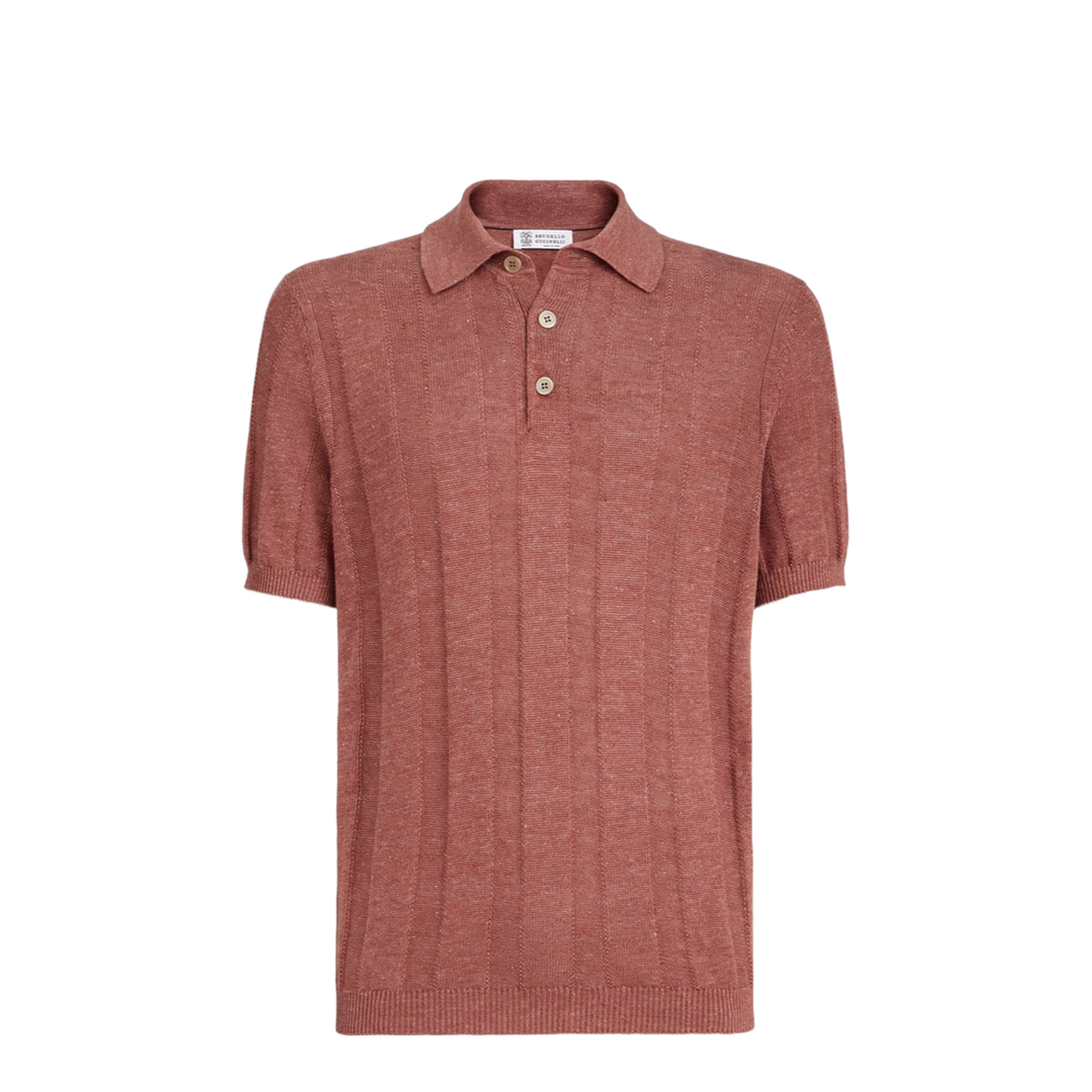 Wide Rib Knit Polo