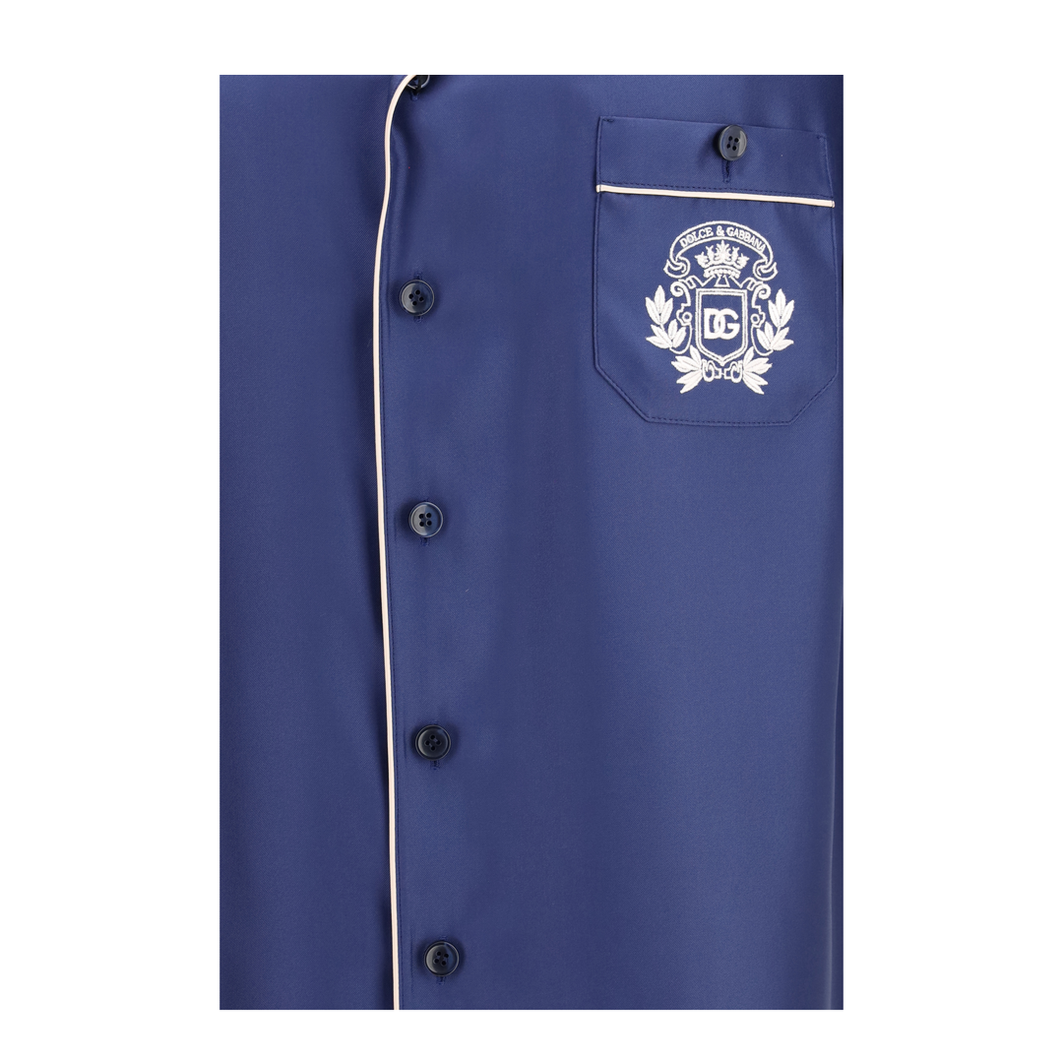 MAYFEYR - Dolce & Gabbana - Hawaii Piping-Embroidered Shirt - G5KS3ZGK254