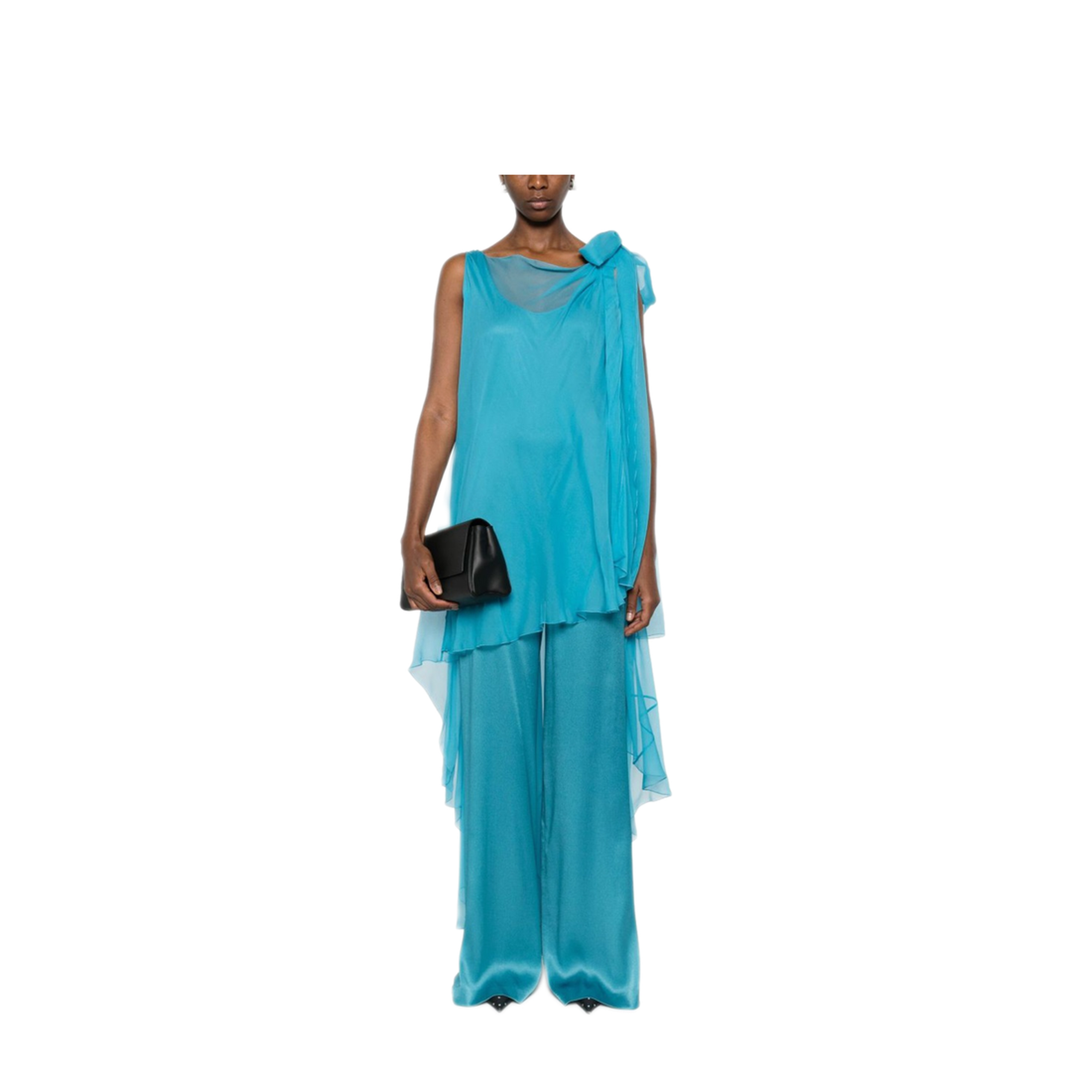 MAYFEYR - ALBERTA FERRETTI - Jumpsuit In Misto Seta - 047001190328