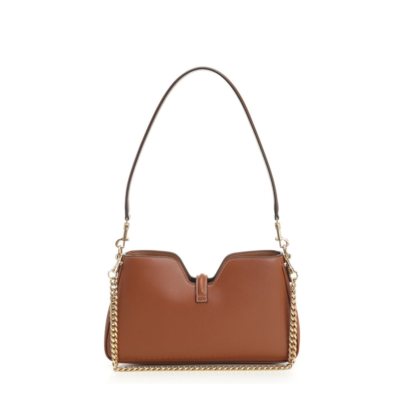 Shoulder Camille 16 Soft in Smooth Calfskin - Tan