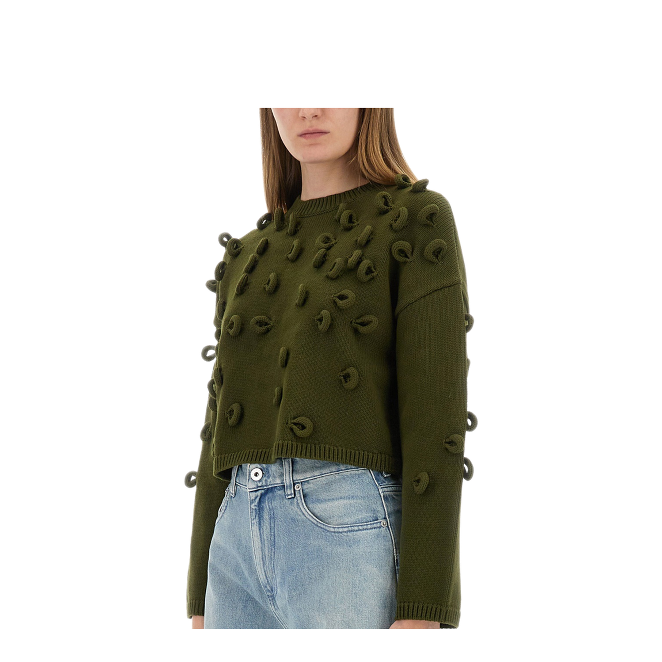 MAYFEYR - JW ANDERSON - Loop Cropped Jersey - KW1446YN0417575