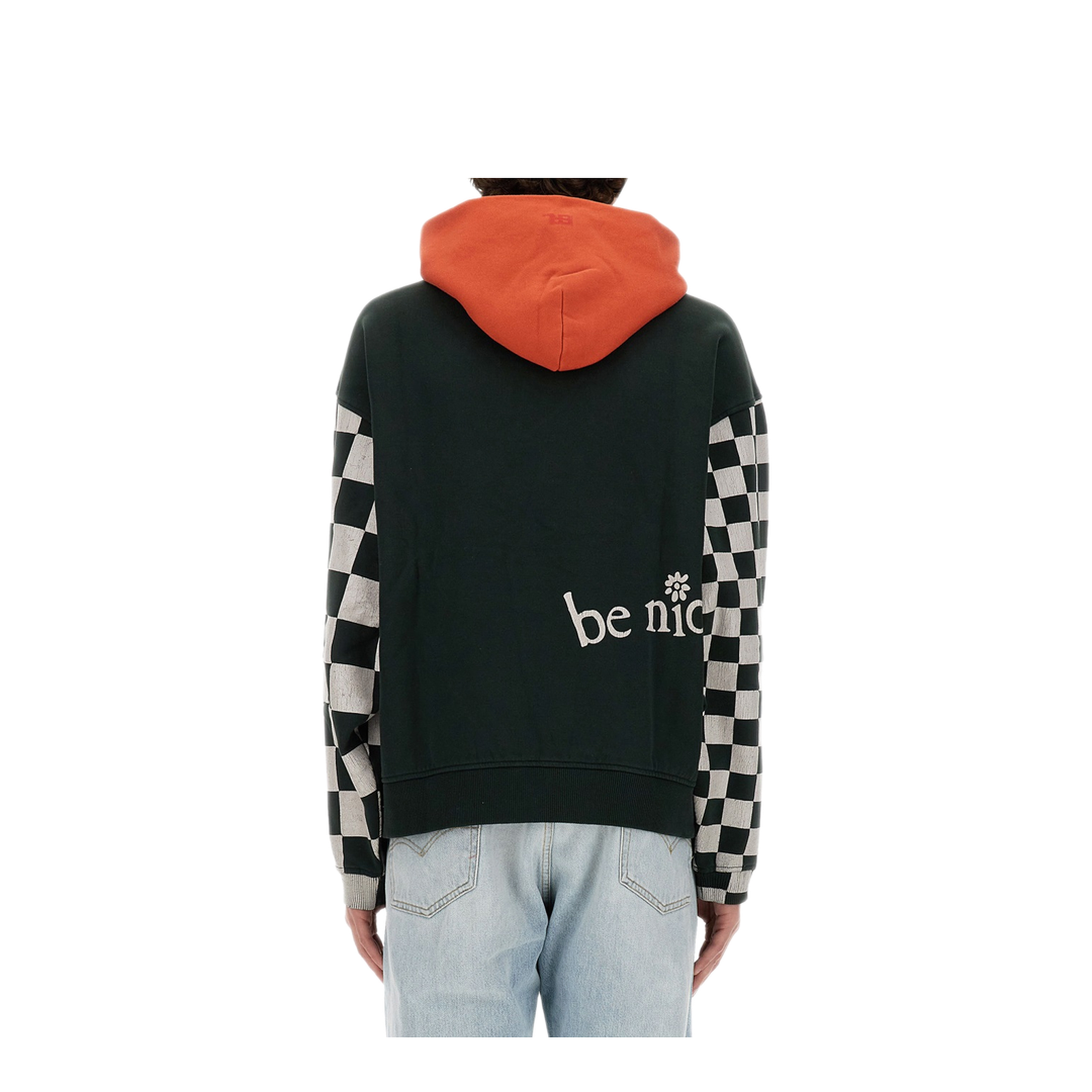MAYFEYR - ERL - Venice Sweatshirt - ERL08T021BLACKCHECKER