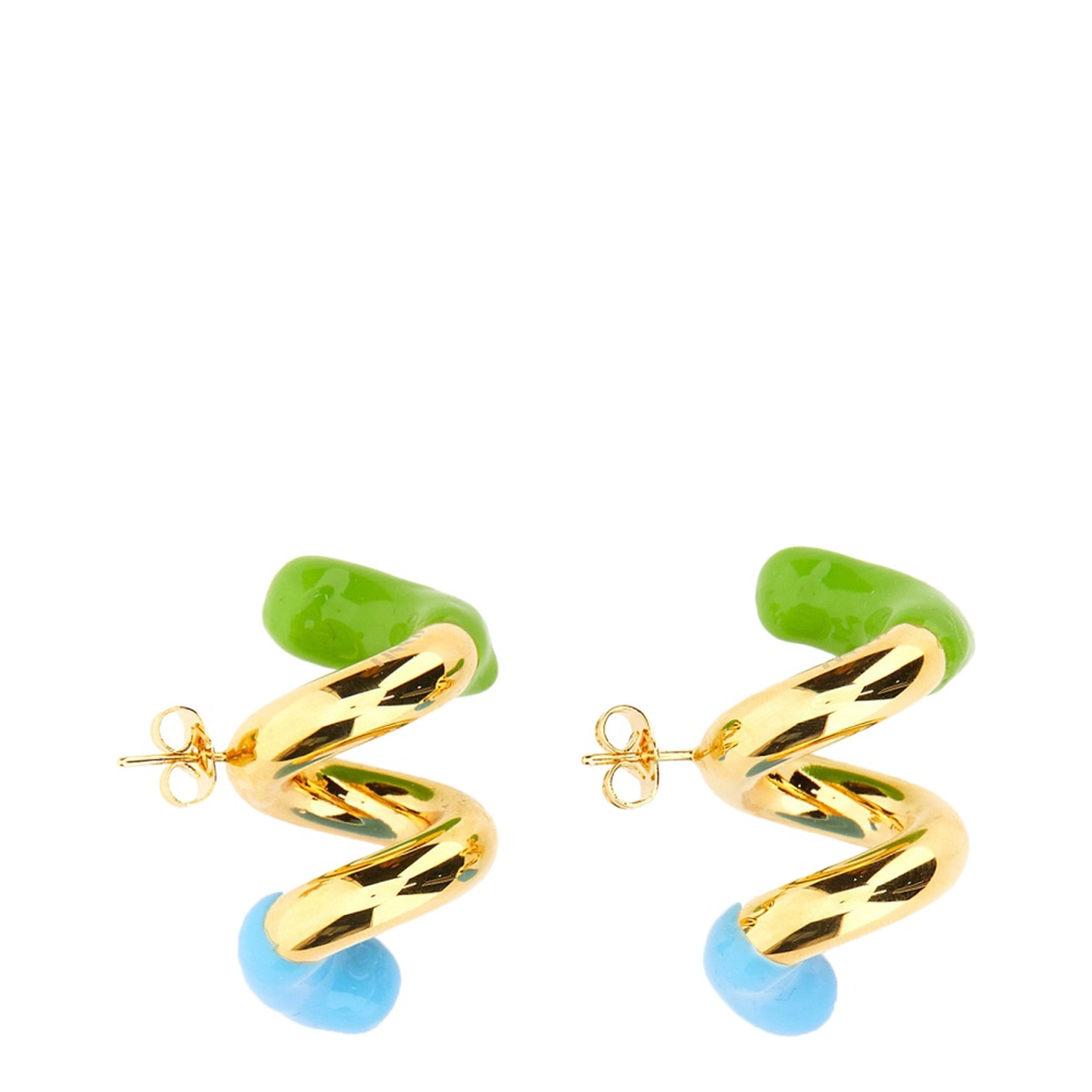MAYFEYR - SUNNEI - Double Fusillo Earring - CACCWJEW019MET0077513