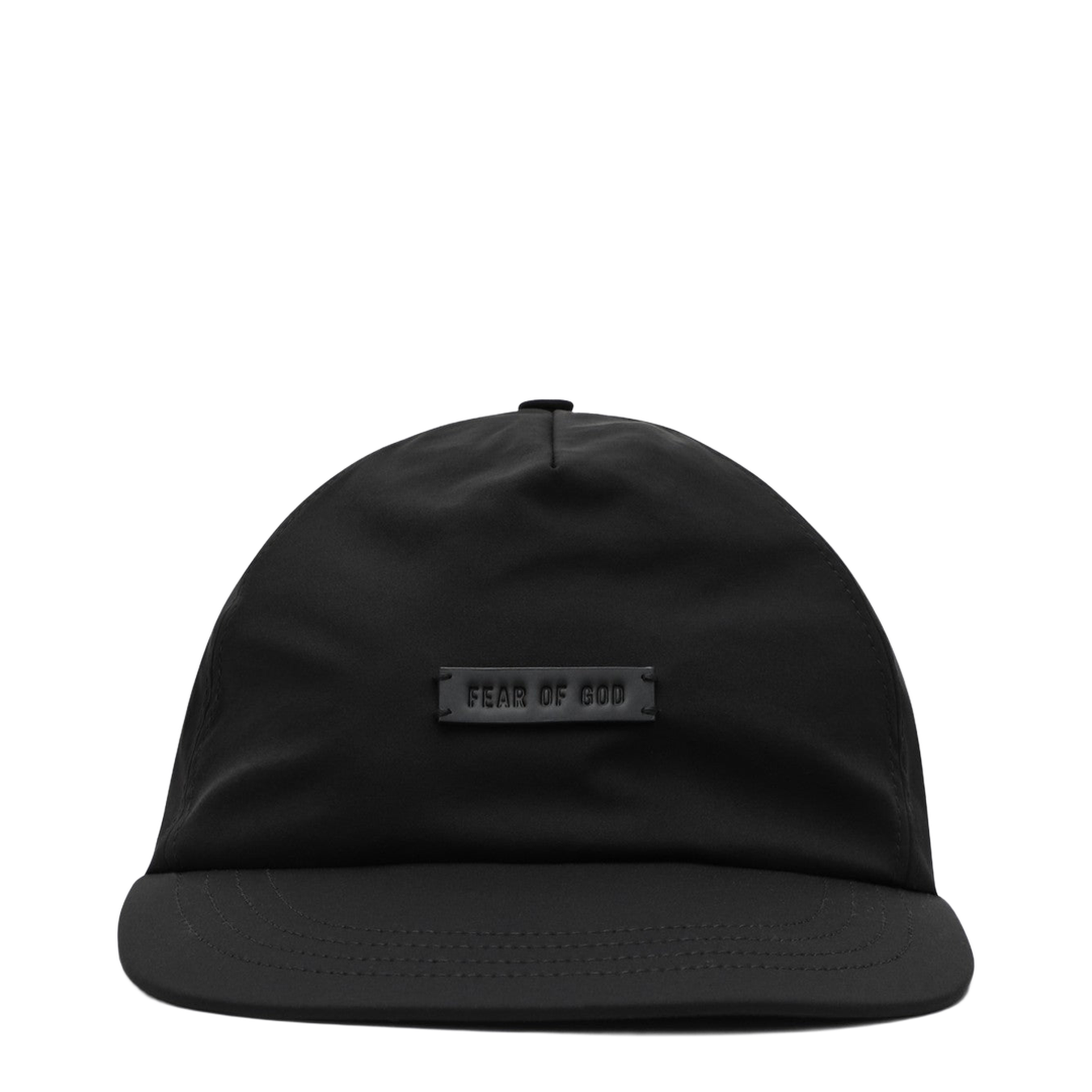 Black Nylon Baseball Cap