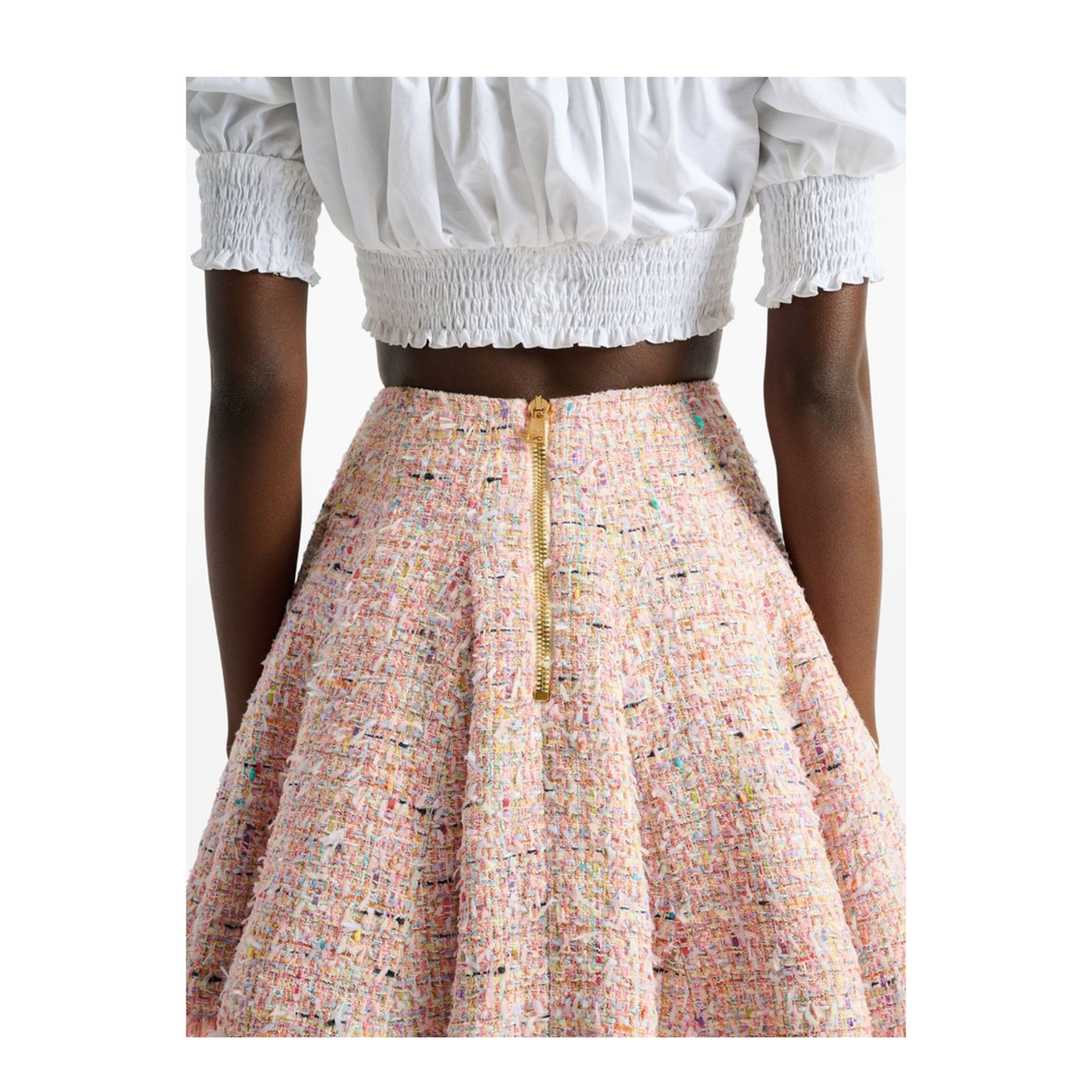 MAYFEYR - Balmain - Multicolor Skirts - HF1LA680XM17AAA