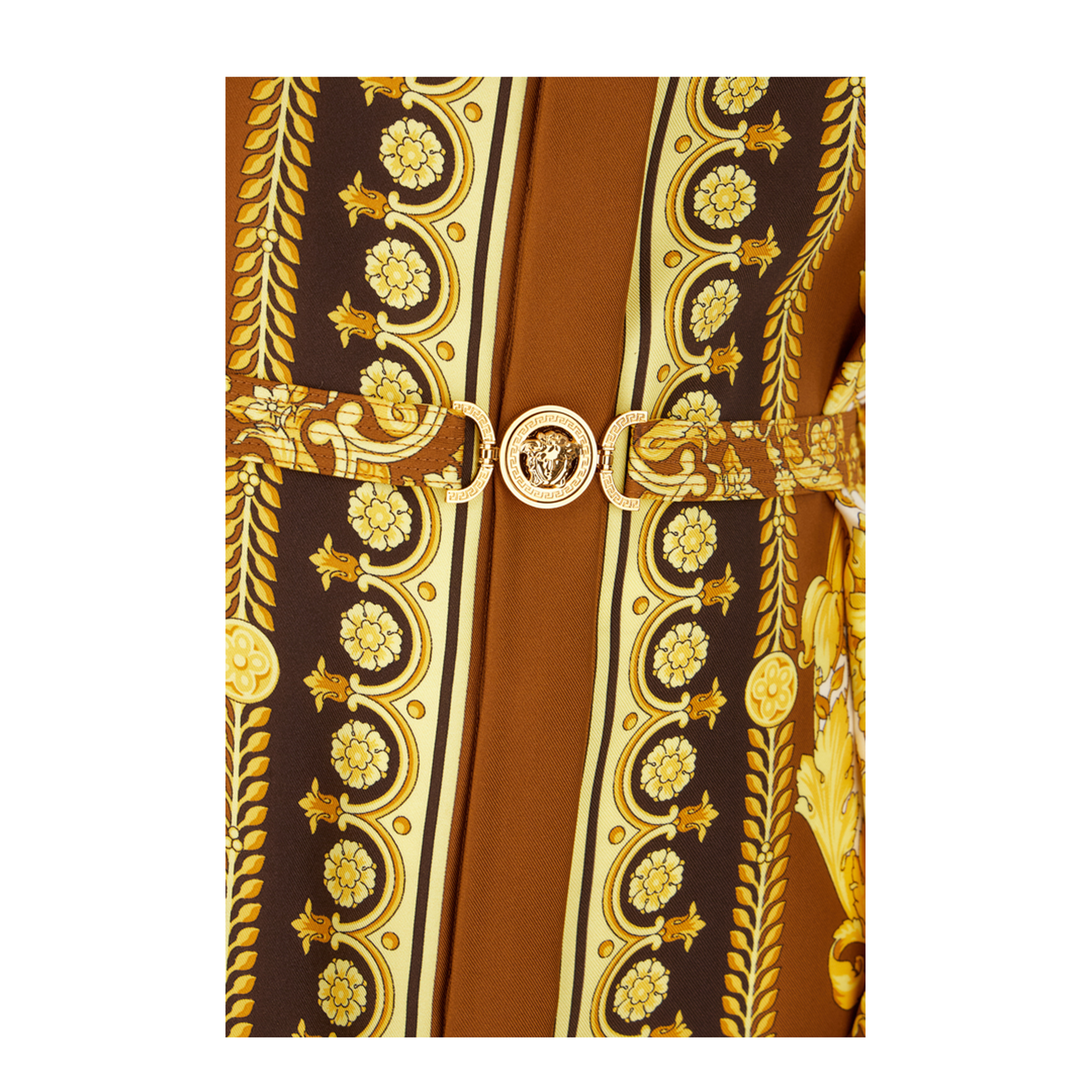 Printed Twill Shirt Dress