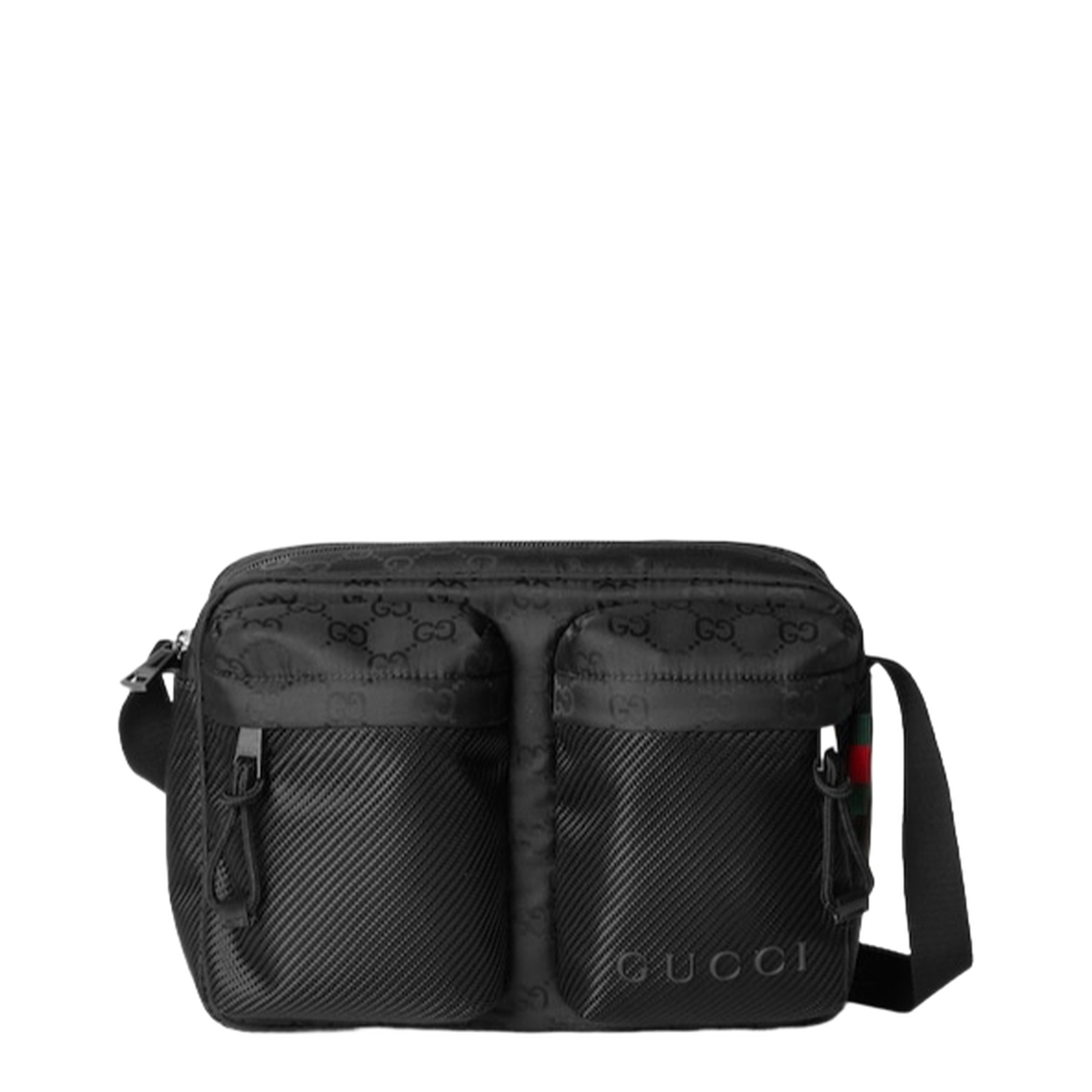 Nexus Small Crossbody Bag in Black GG Nylon