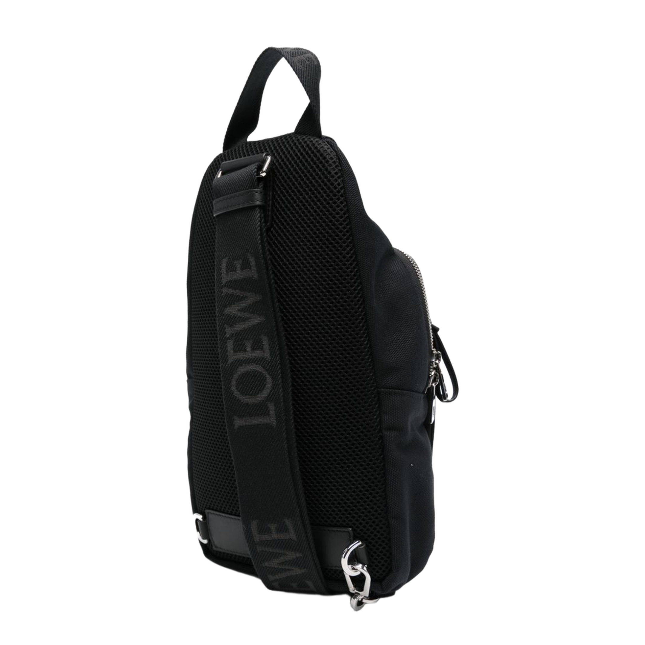 Flex Canvas Sling Bag - Black