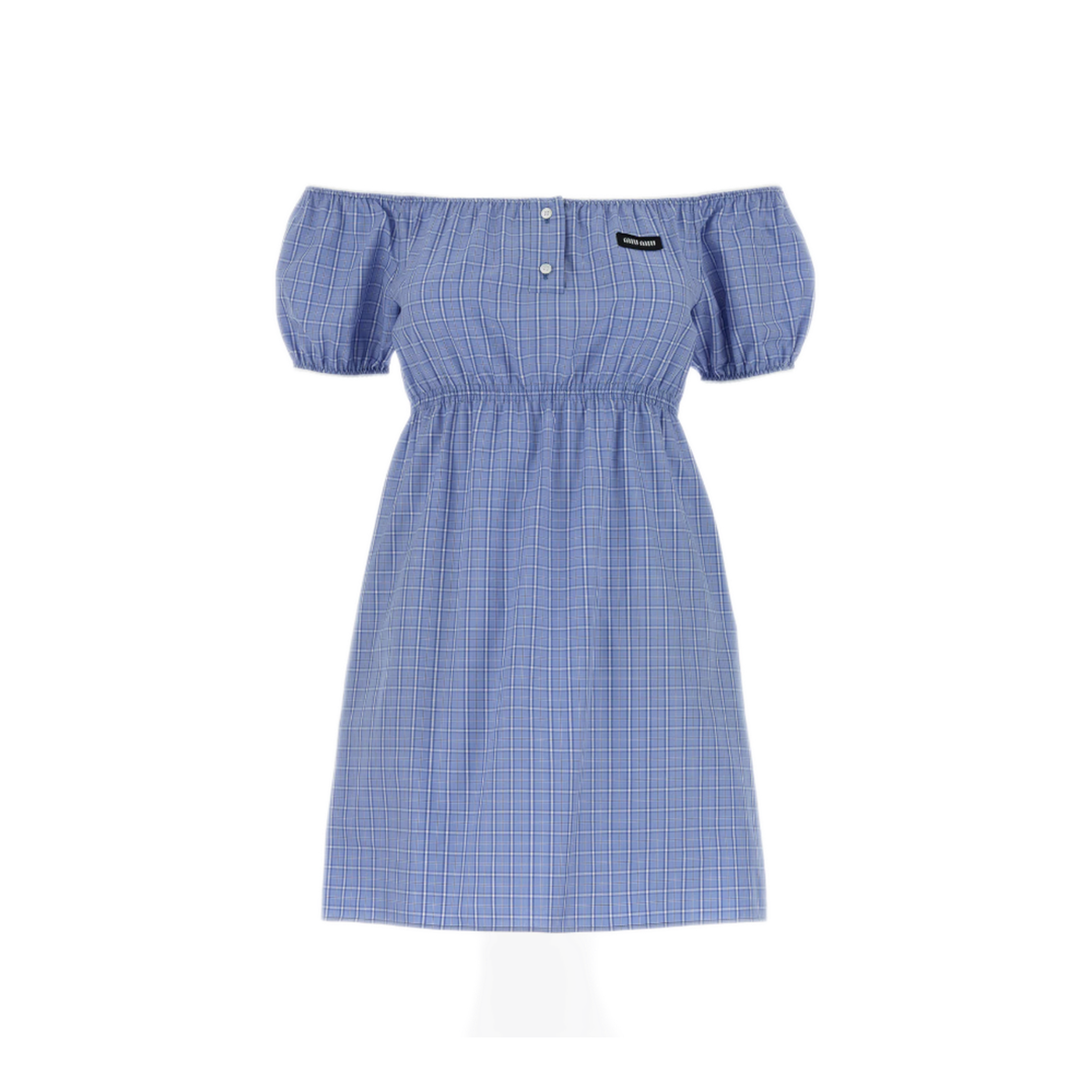 MAYFEYR - Miu Miu - Check Popeline Dress - MF6225SOOO183AF0076