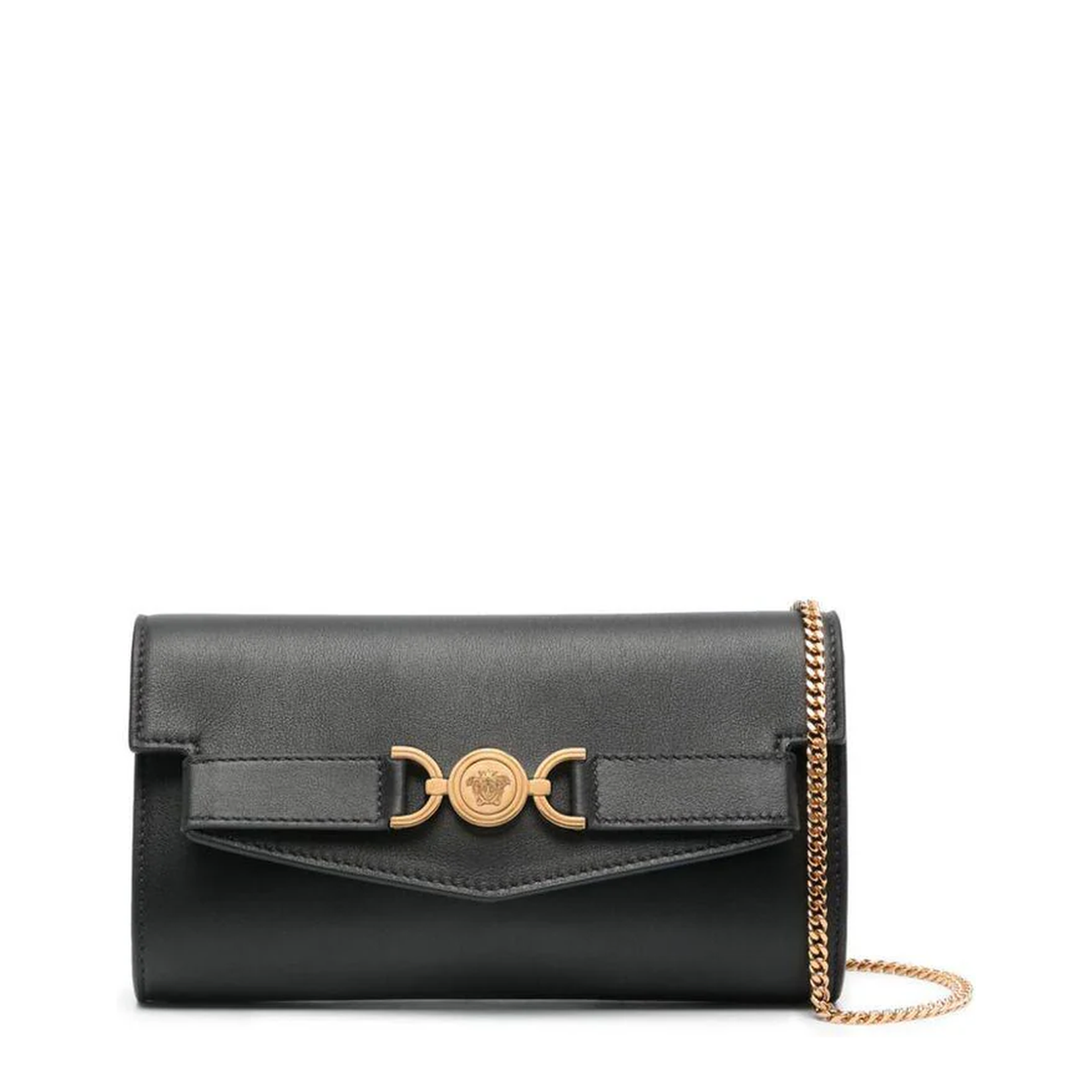 Detachable Chain-Link Shoulder Strap Wallet