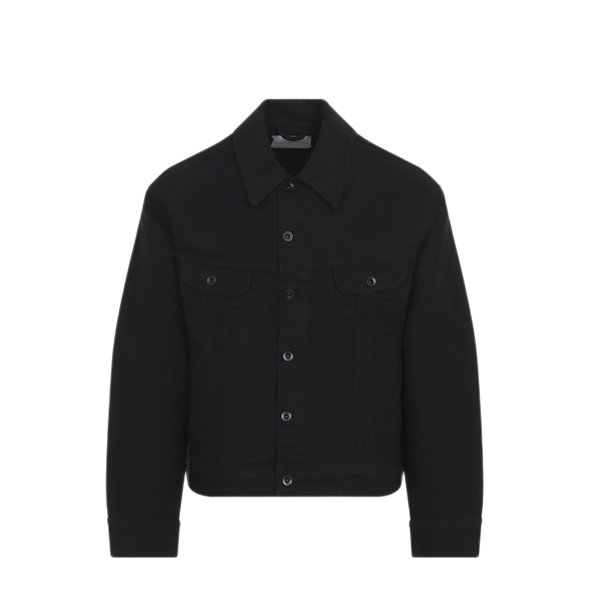 MAYFEYR - Studio Nicholson - Black Derby Cropped Jacket - DERBYSNM1442BLACK