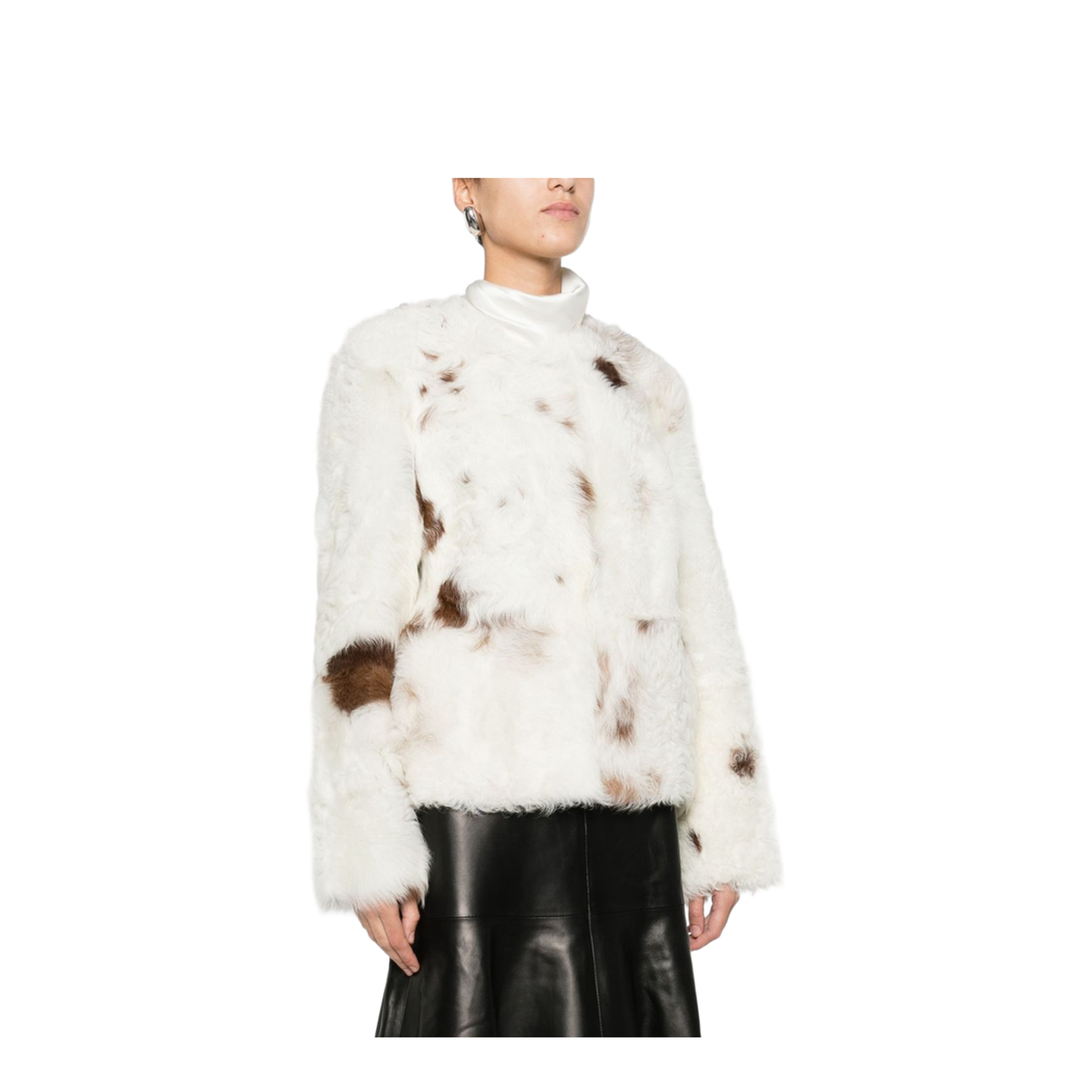 Hypnotic Spot Shearling Jacket