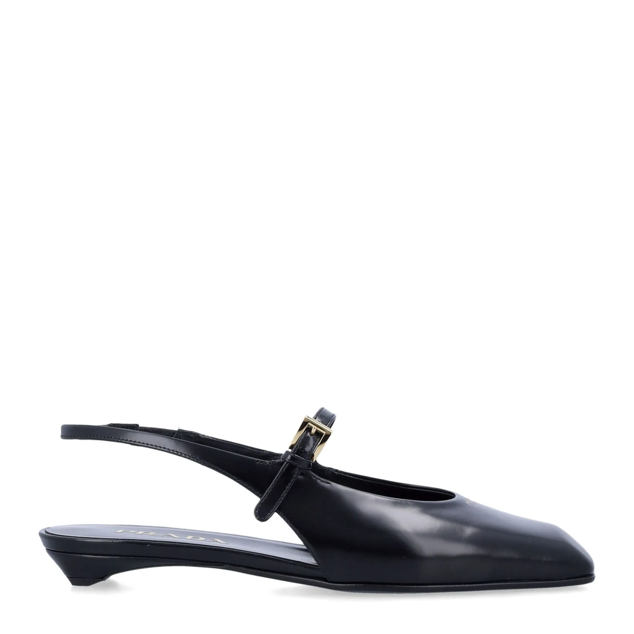 MAYFEYR - Prada - Leather Slingback Ballet Flats - 1F828NF015055F0002