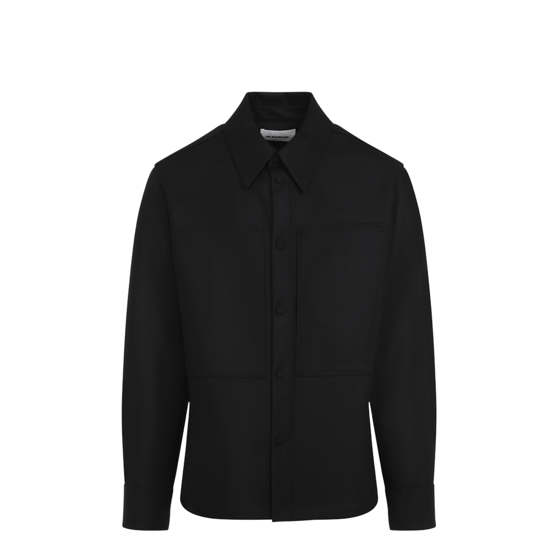 Wool Shirt Black