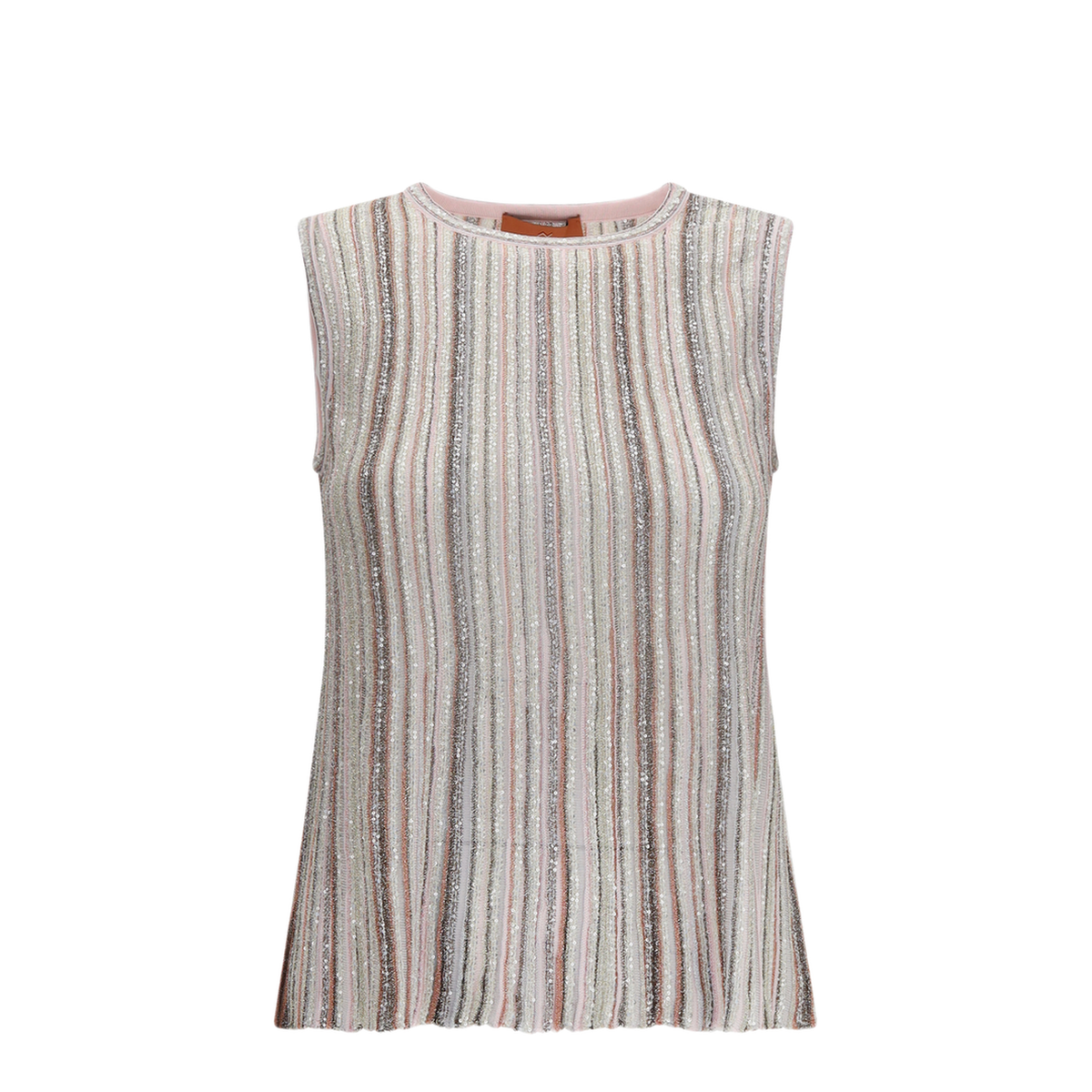 MAYFEYR - Missoni - Sleeveless Ribbed Sequin Top - DS26WK0JBK01J8S30GE