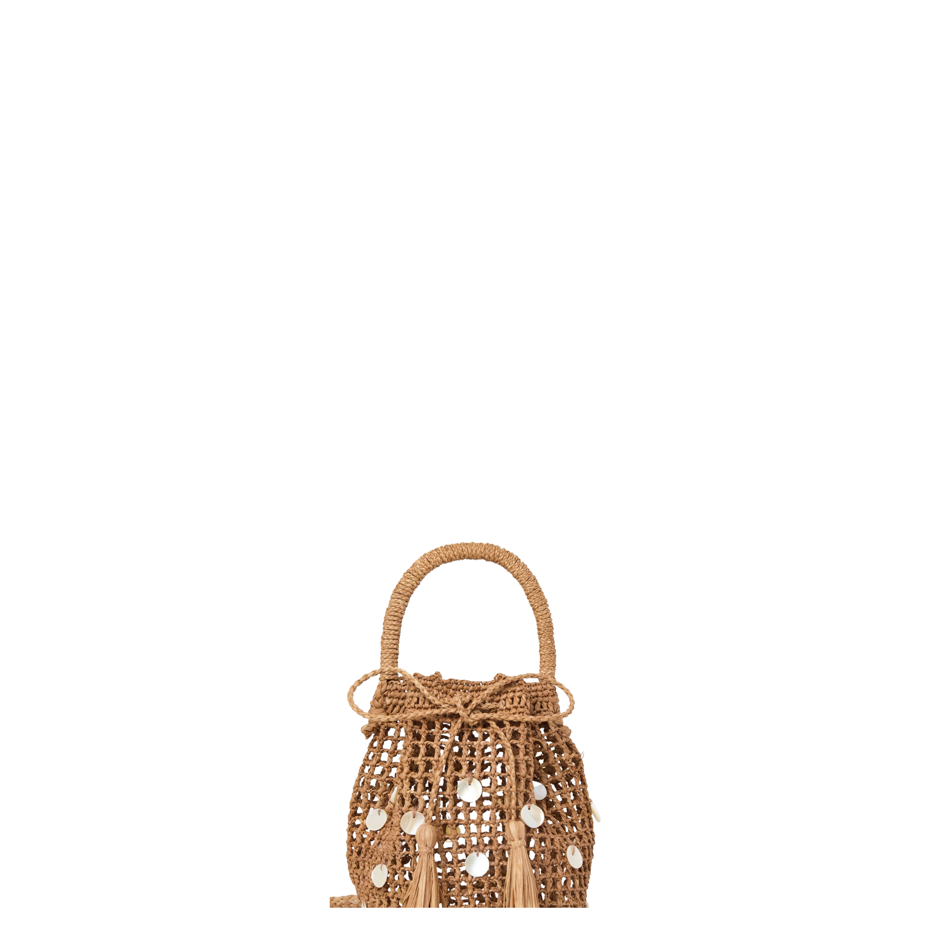 Rafia Bucket Bag