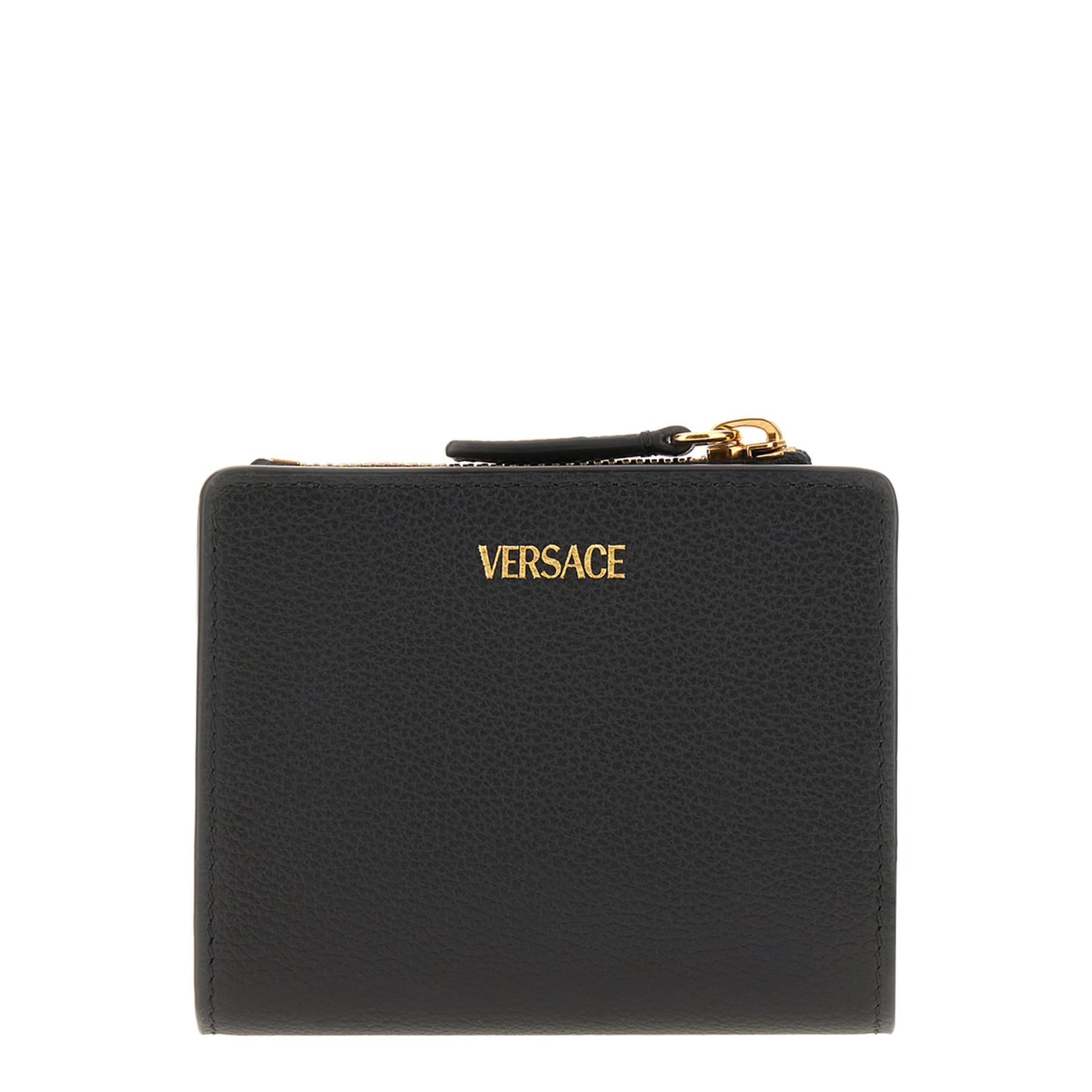 Black leather wallet