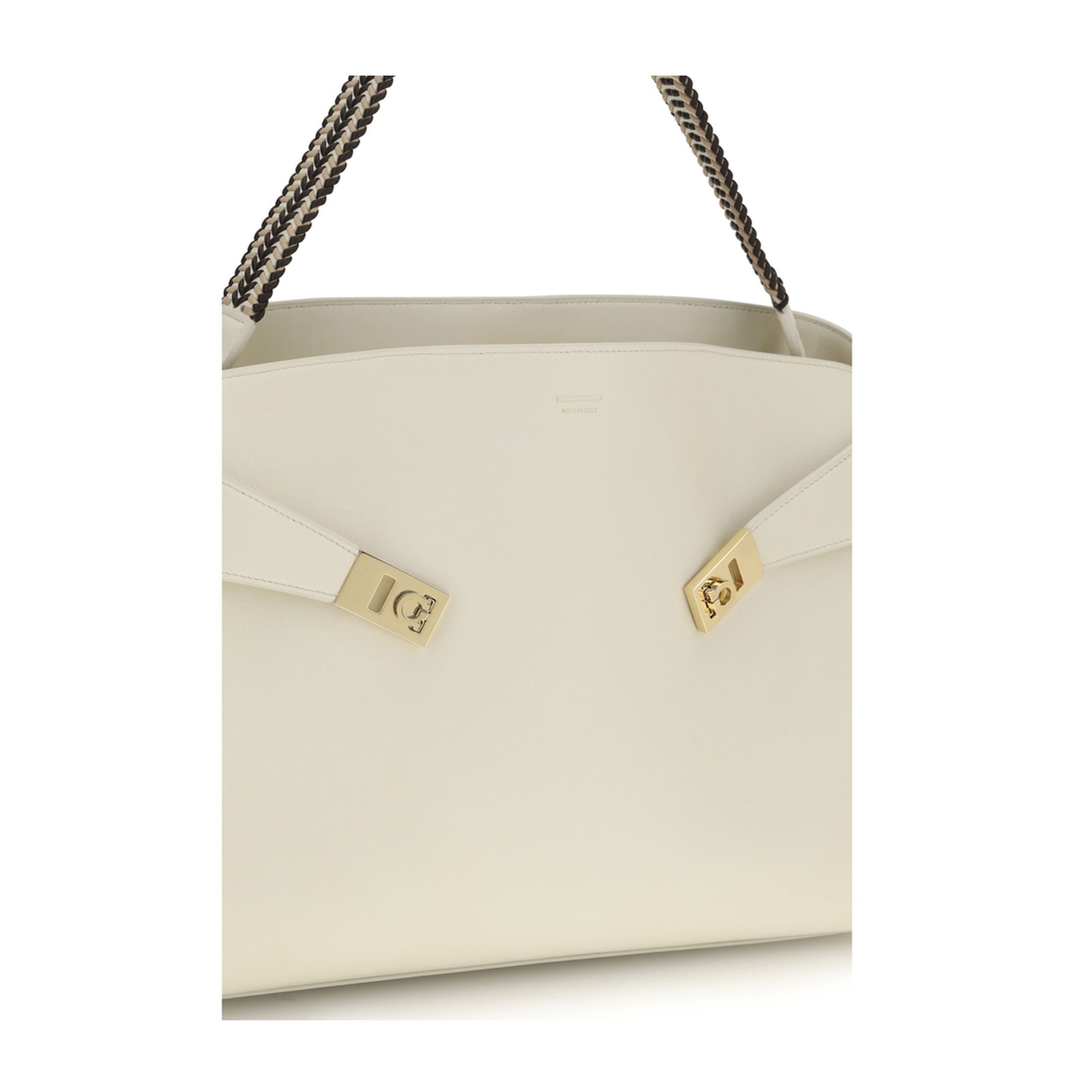 MAYFEYR - Ferragamo - Large Hug Soft Shoulder Bag - 790023