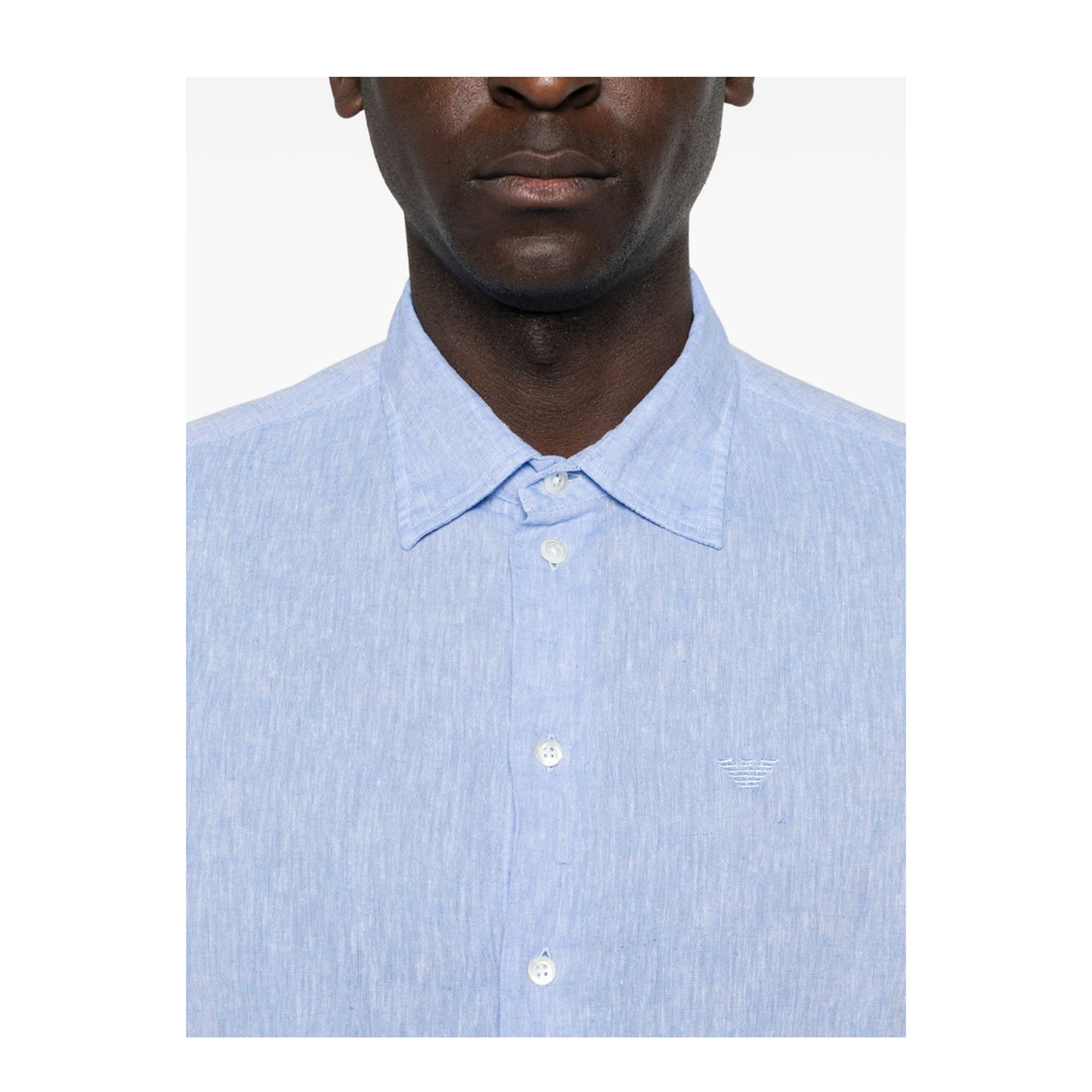 MAYFEYR - Emporio Armani - Clear Blue Shirts - EM000099TE20550U9242