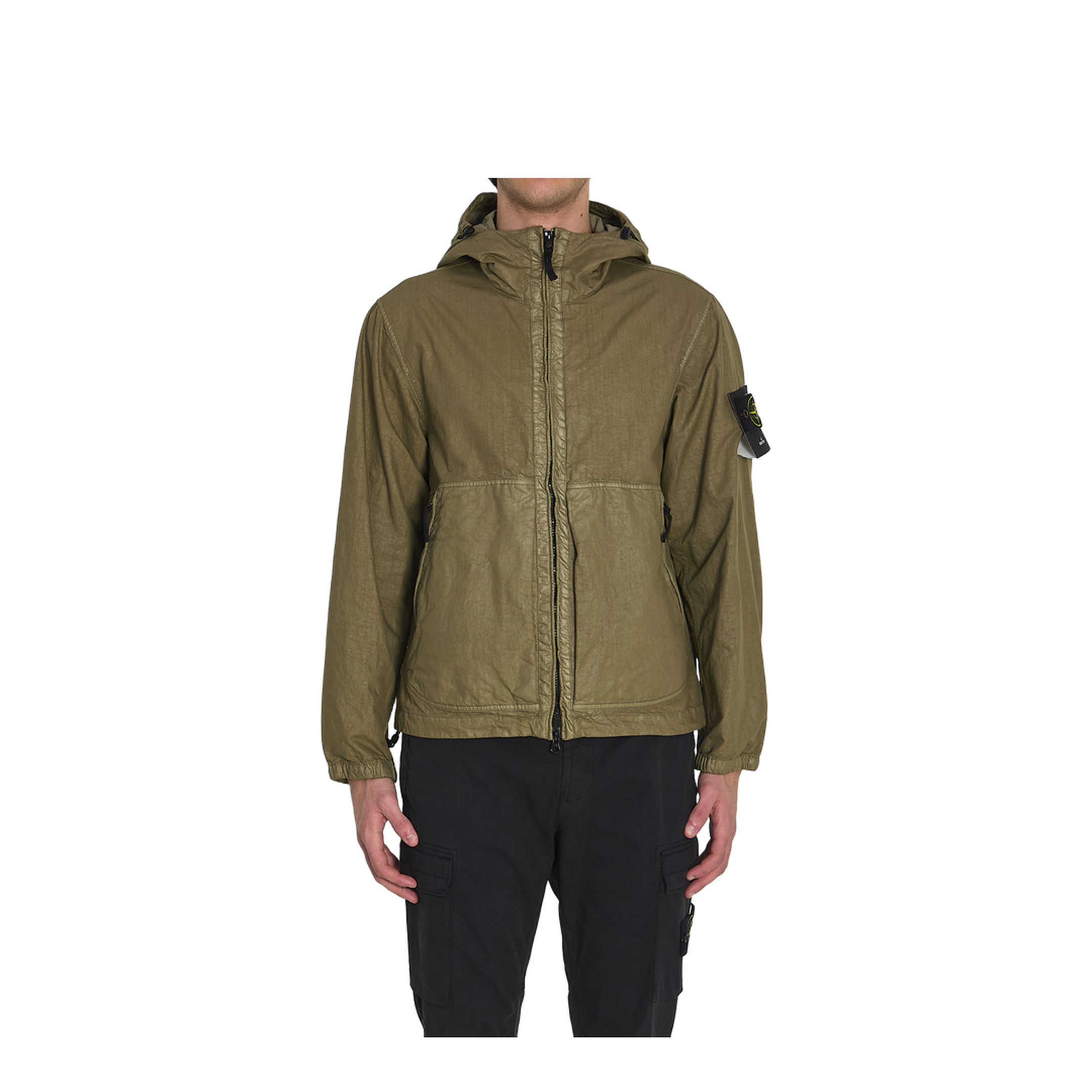 Organic-Look Nylon Panama Jacket