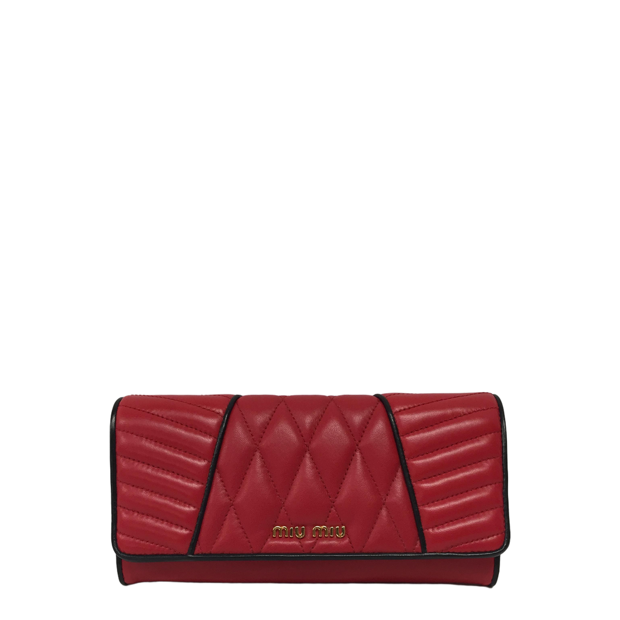 Quilted Leather Wallet