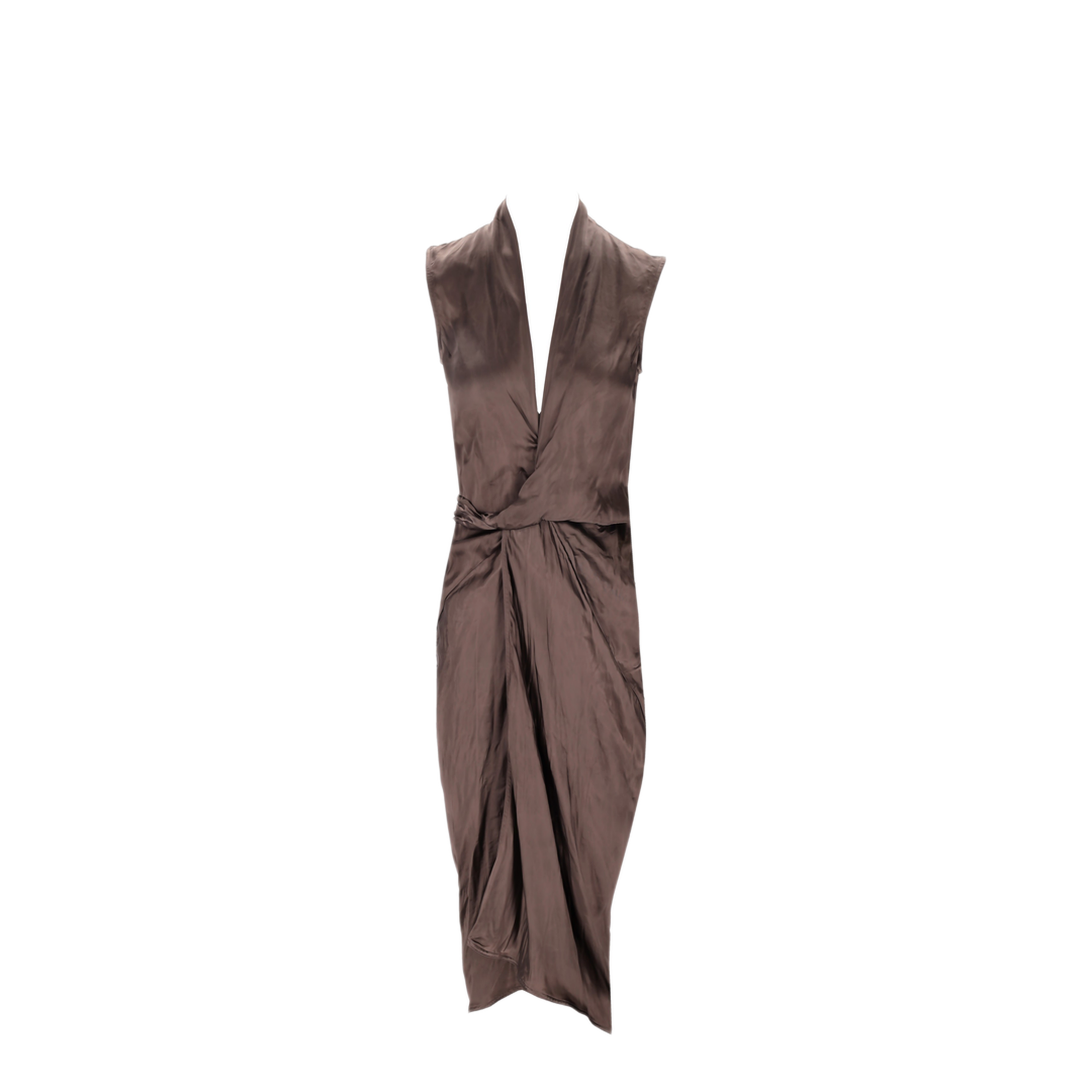 MAYFEYR - Rick Owens - Wrap Sl Dress - RP01F6544N78