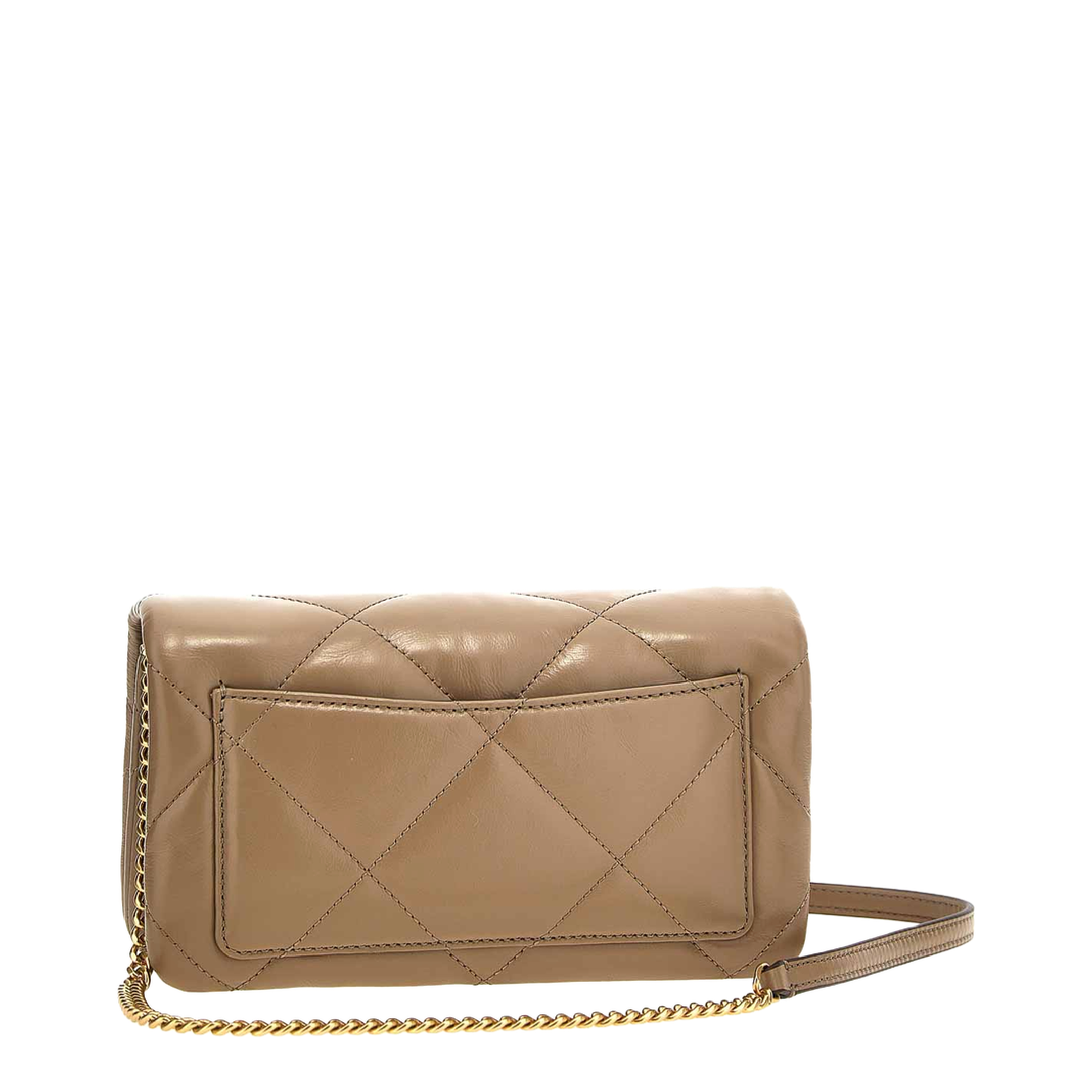 Kira Diamond Quilt Wallet On Chain