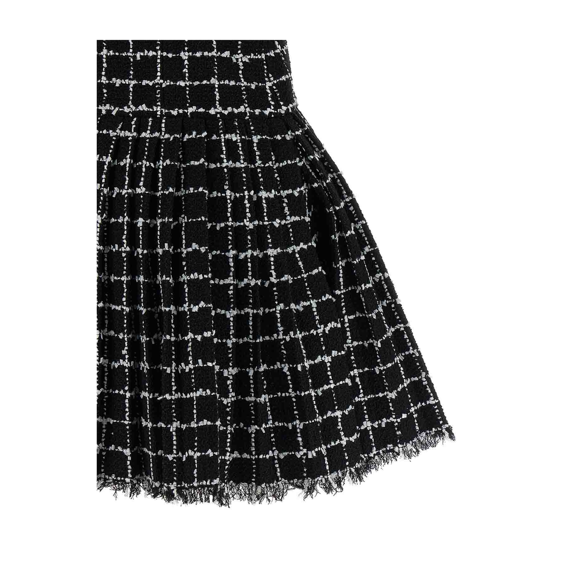 Tweed Dress Chain Straps