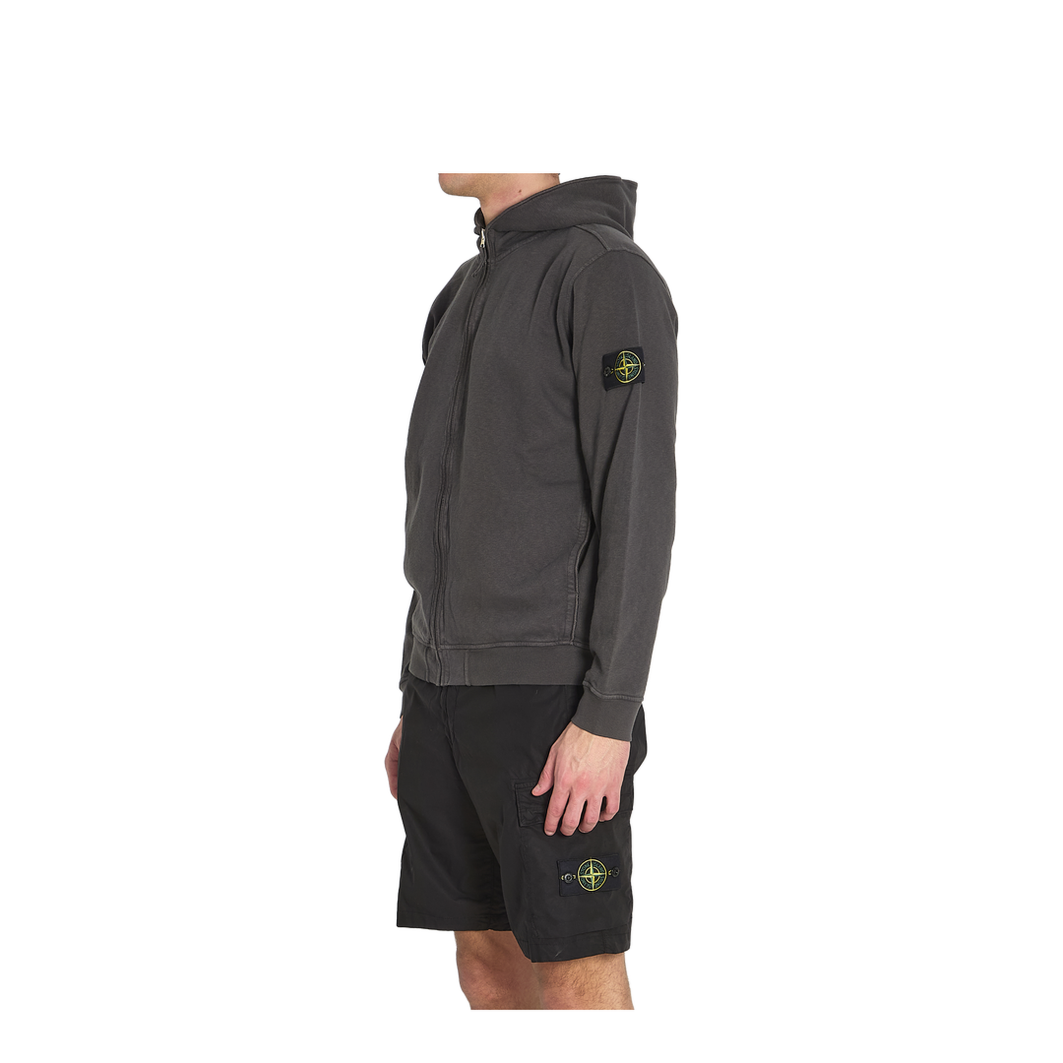 Hooded Sweatshirt with Zip