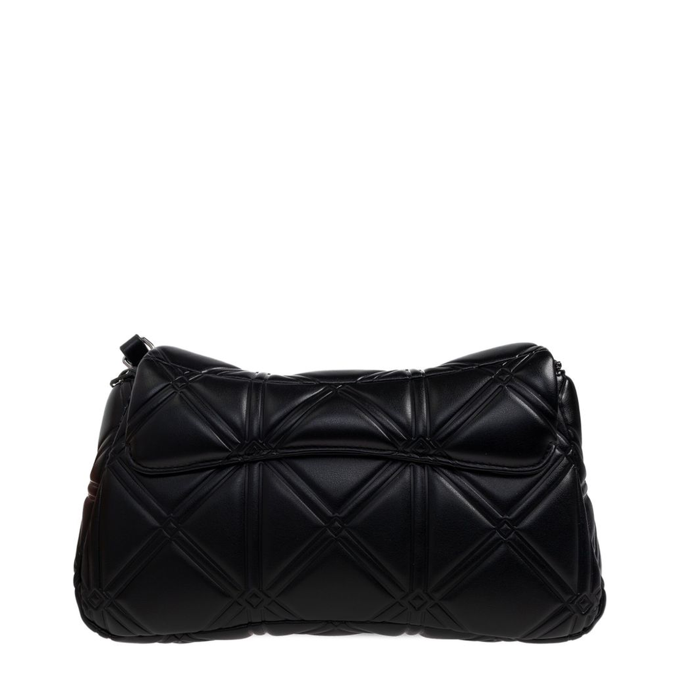 Cassandra Small Imitation Leather Shoulder Bag - Nero